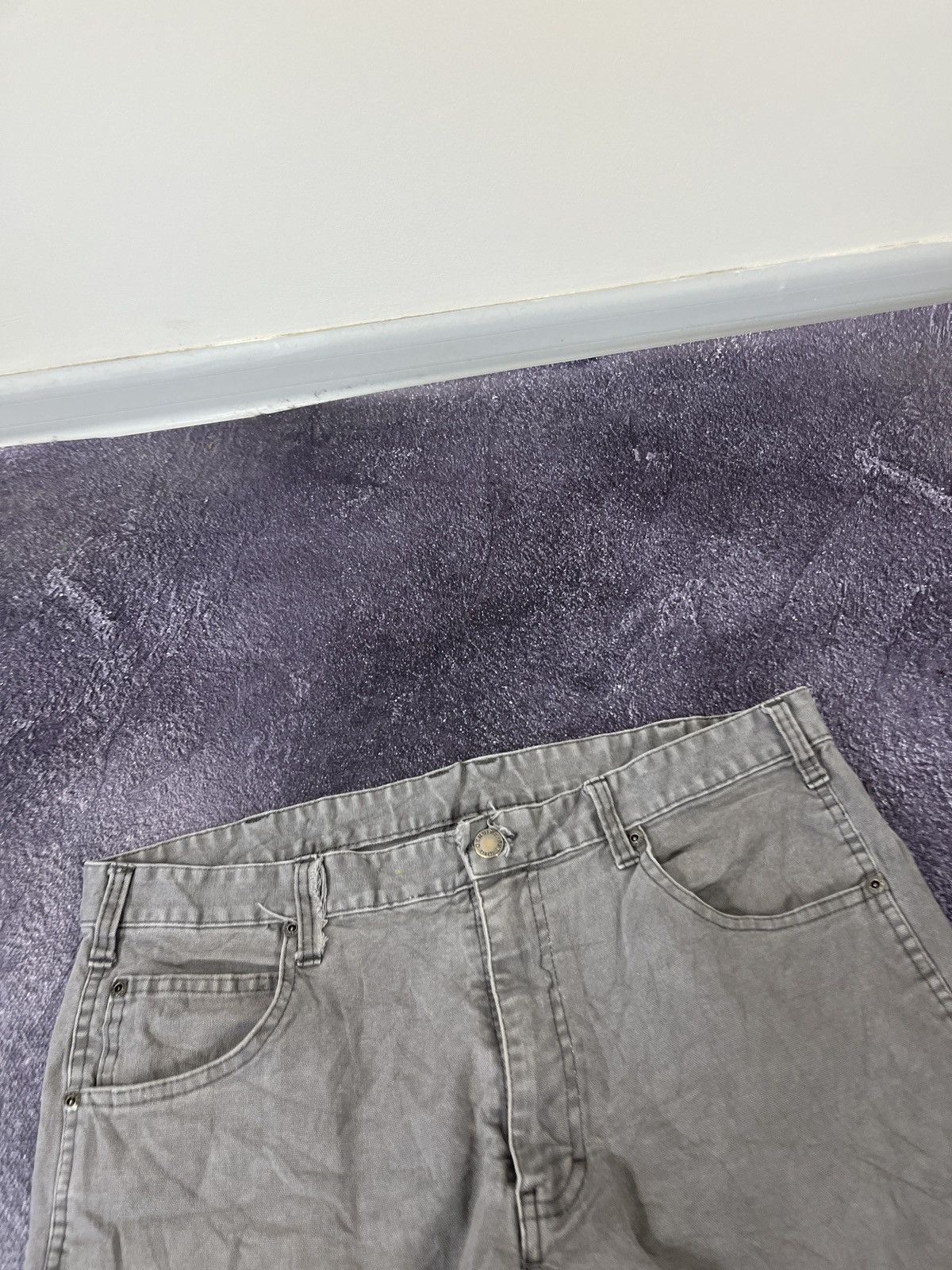 Dickies Vintage Dickies Y2K Faded Grey Work Pants Jeans Size US 34 / EU 50 - 11 Thumbnail