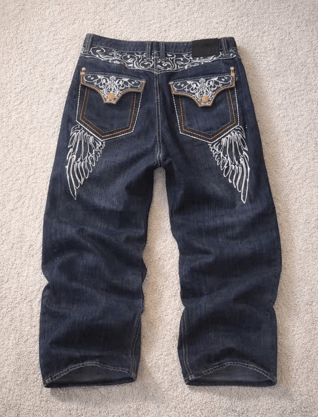 Raw State jnco raw blue state style baggy wings jeans Size US 40 / EU 56 - 1 Thumbnail