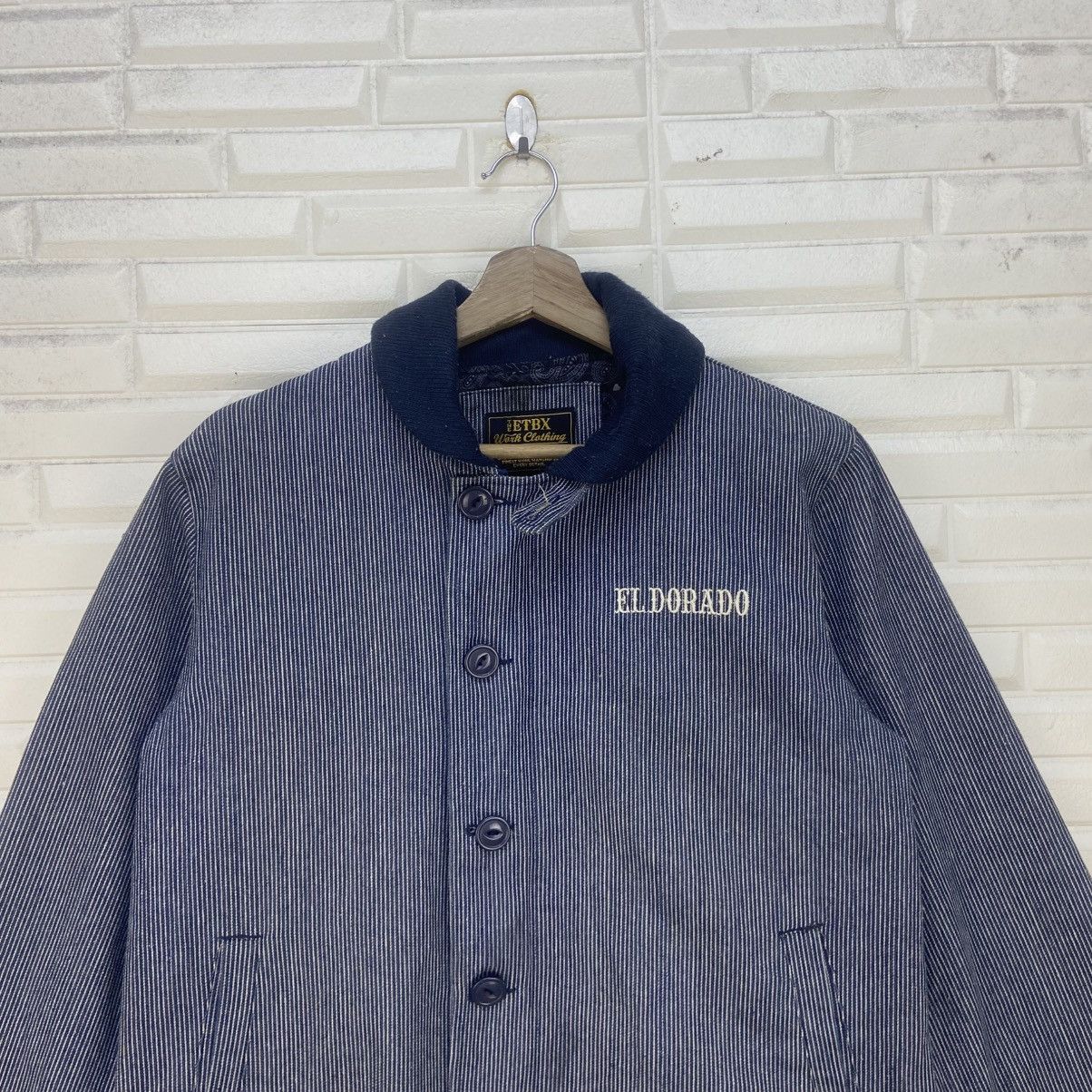 Japanese Brand Etbx Work Clothing Living & Dead Eldorado Hickory Stripe Size US S / EU 44-46 / 1 - 11 Thumbnail