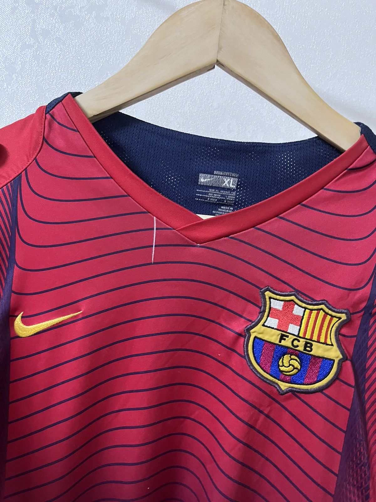 Other Nike Barcelona Vintage 2007 Training Blokecore Jersey Size US XL / EU 56 / 4 - 3 Thumbnail