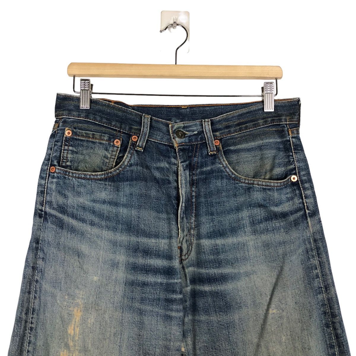 Levi's Vintage Clothing 🔥90’s Vintage Levi’s Lot 503 Distressed Denim Jeans Size US 32 / EU 48 - 3 Thumbnail