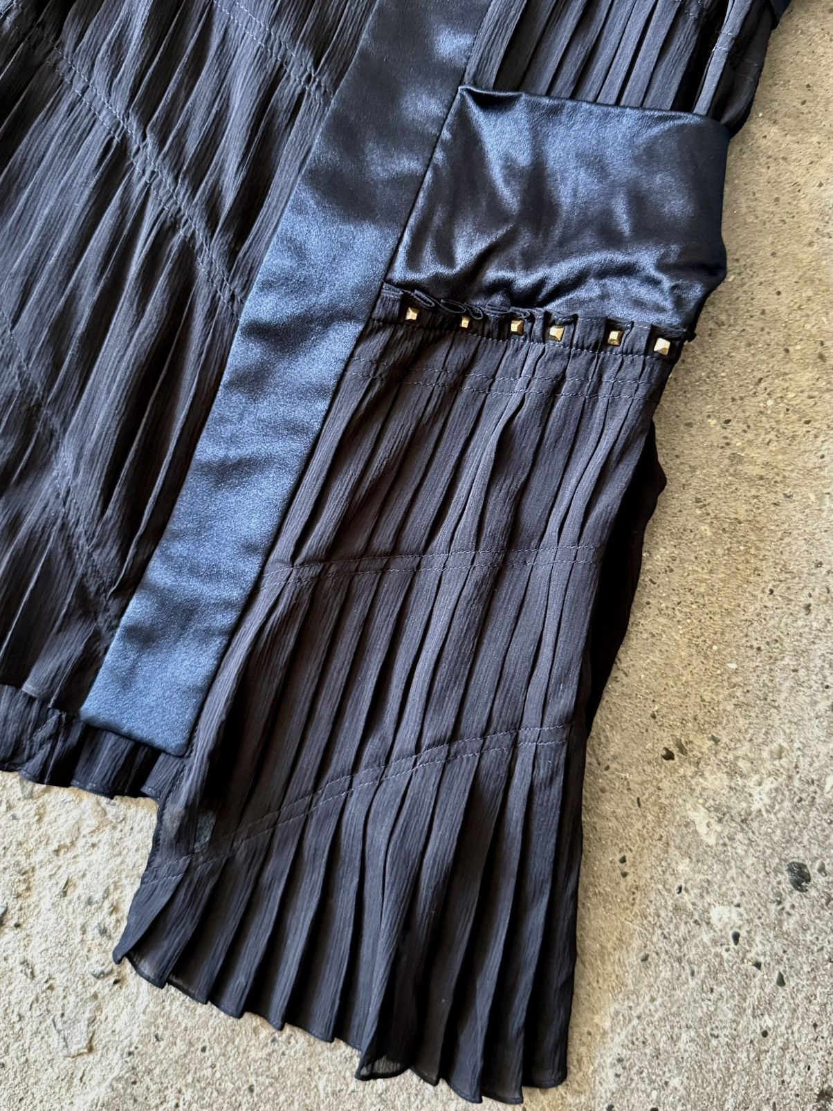 Gucci Gucci - Tom Ford - FW2003 - Cut out Silk - Evening dress Size XS / US 0-2 / IT 36-38 - 6 Thumbnail