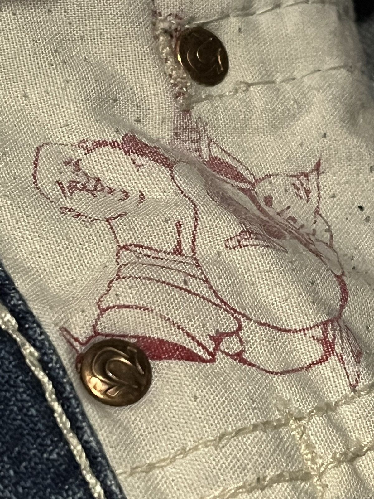 True Religion × Vintage TRUE RELIGION BOBBY VINTAGE Y2K USA DENIM JEANS Size US 36 / EU 52 - 11 Thumbnail