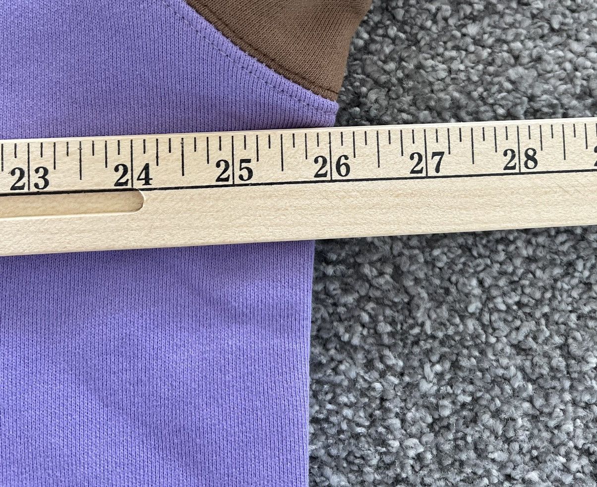 Homme + Femme La Homme Femme Lavender Brown Colorblock Hoodie NWT Size US L / EU 52-54 / 3 - 4 Thumbnail