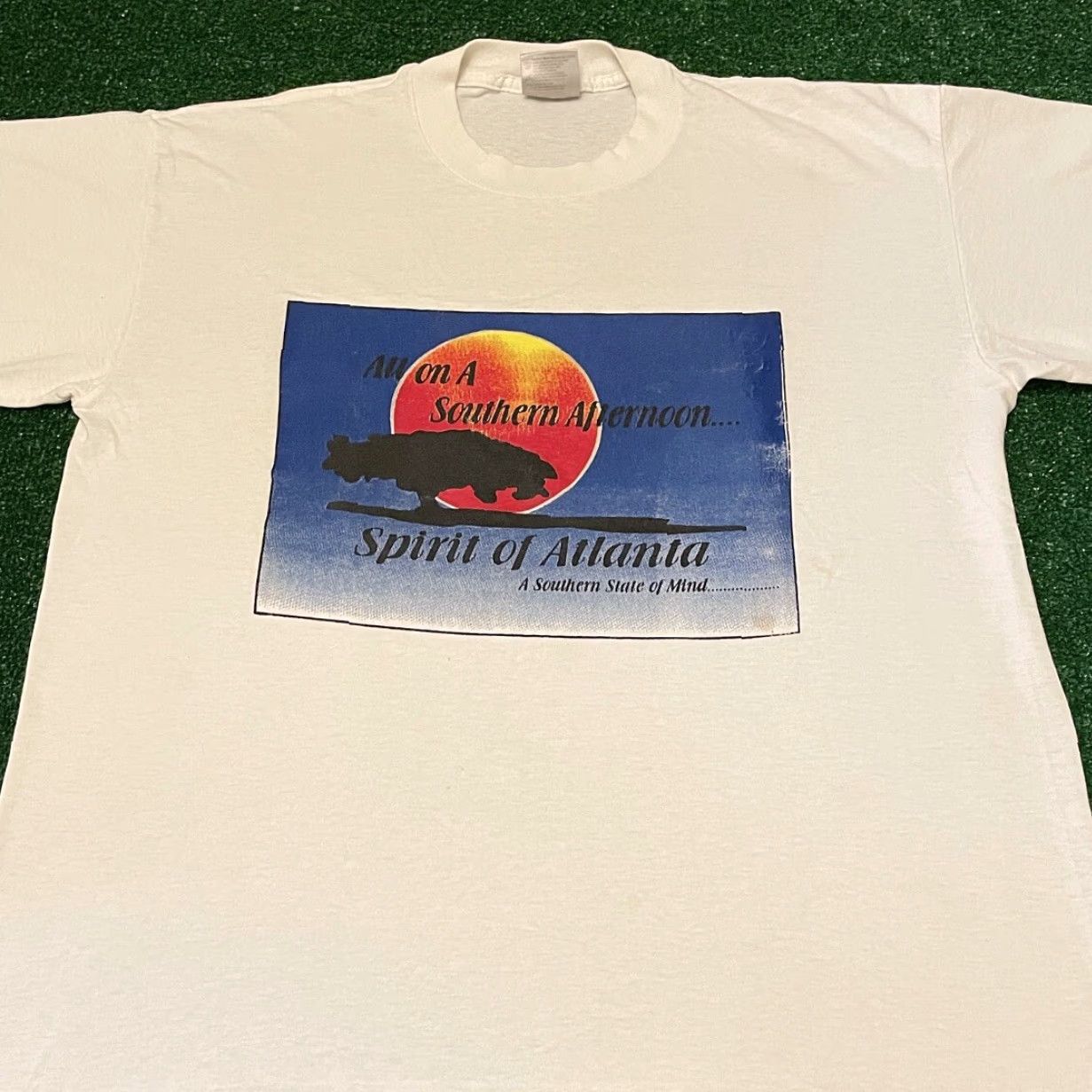 Vintage VINTAGE 90s Fried Green Tomatoes Movie Shirt Mens XL White VTG Atlanta 1995 Size US XL / EU 56 / 4 - 4 Thumbnail
