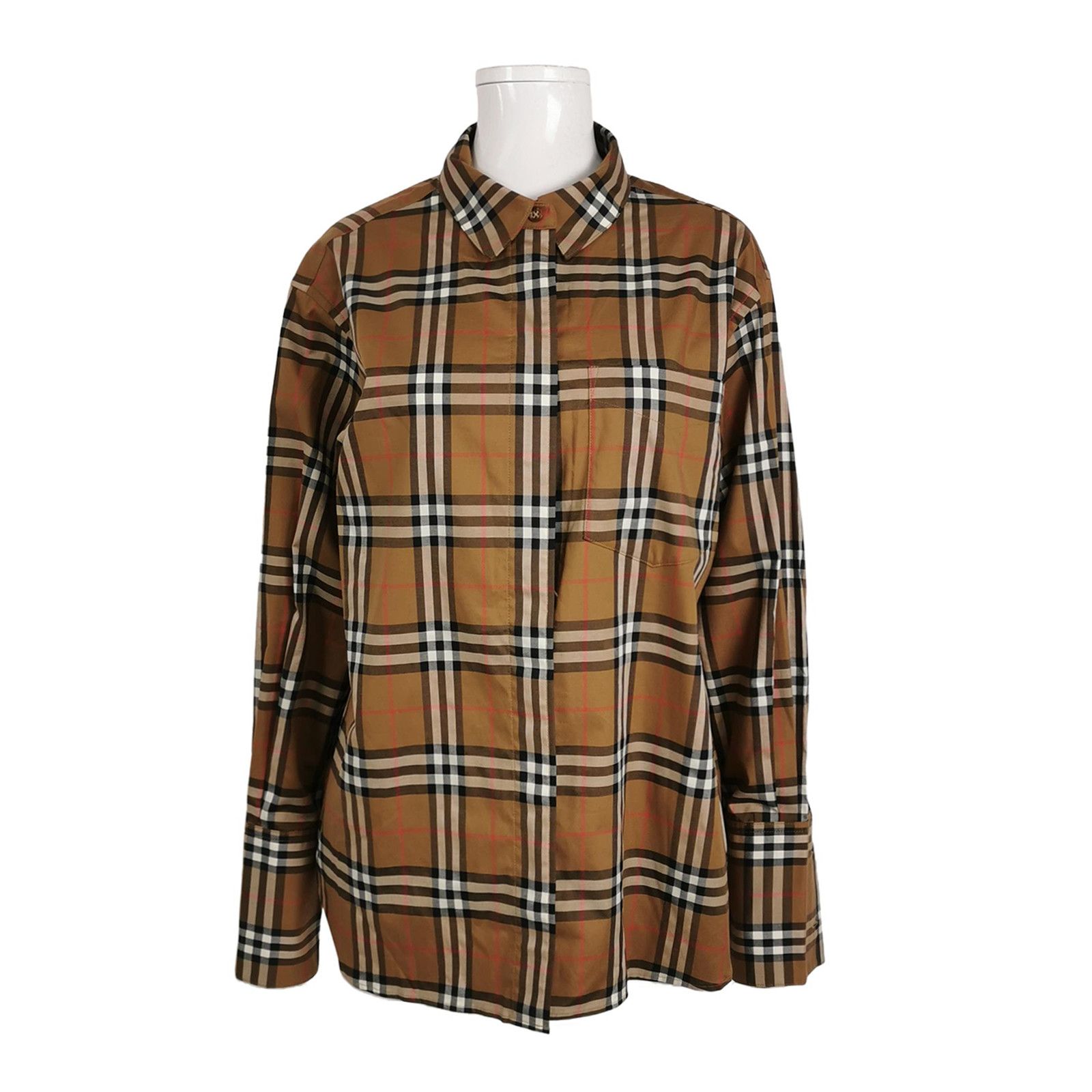 Burberry Burberry Women s Button Ups Size S / US 4 / IT 40 - 1 Thumbnail