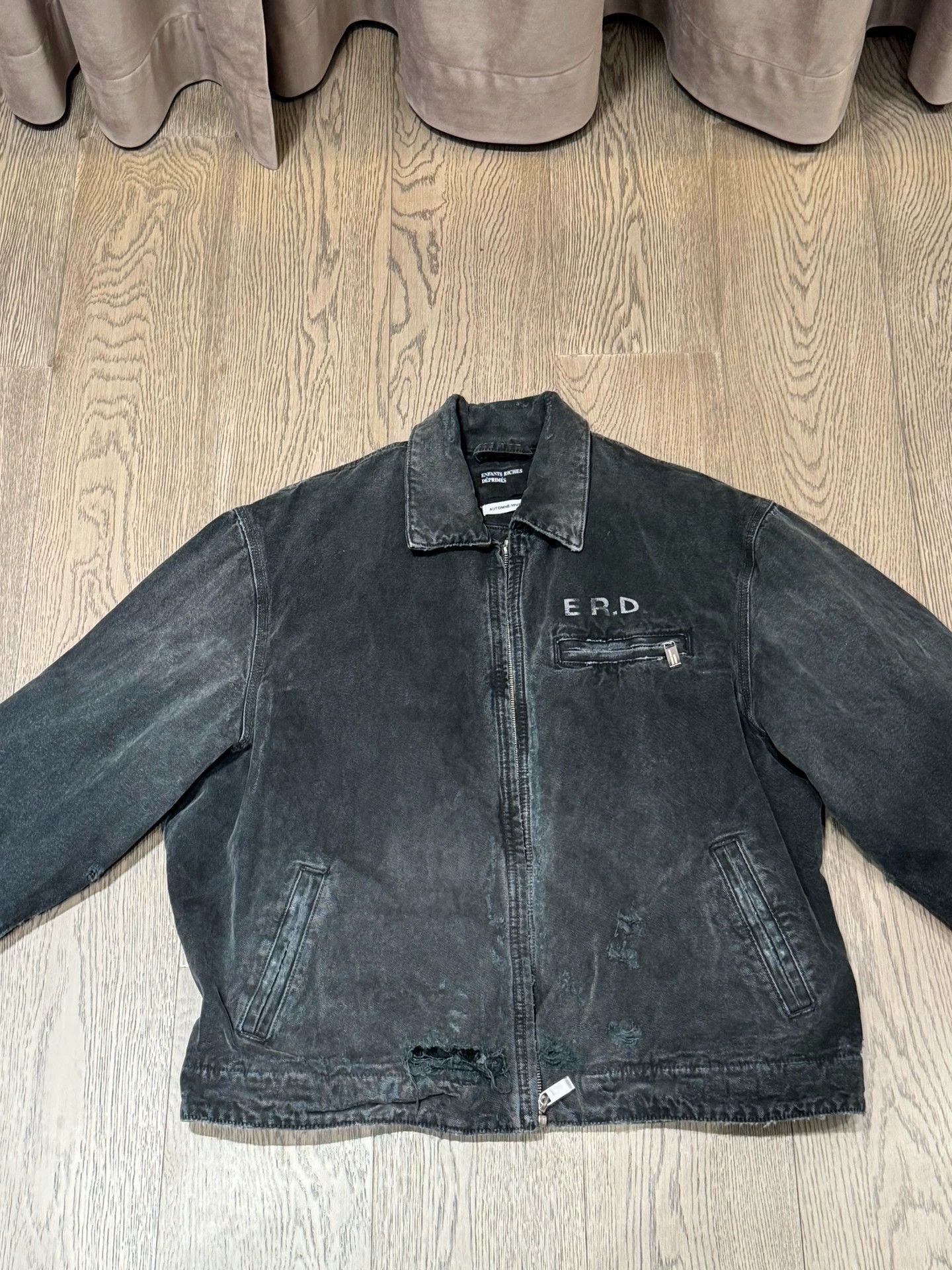 Enfants Riches Deprimes Enfants Rich Carhart made old water-washed tooling jackets -DMC Size US L / EU 52-54 / 3 - 1 Thumbnail