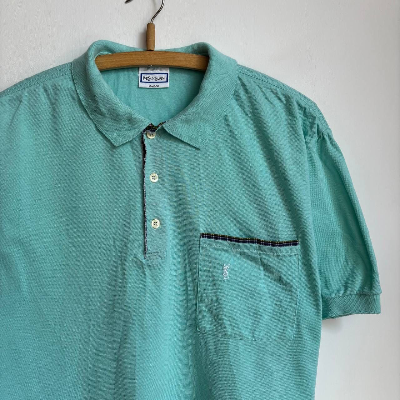 Yves Saint Laurent Vintage 90s YvesSaintLaurent Basic Polo T-Shirt Size US M / EU 48-50 / 2 - 4 Thumbnail