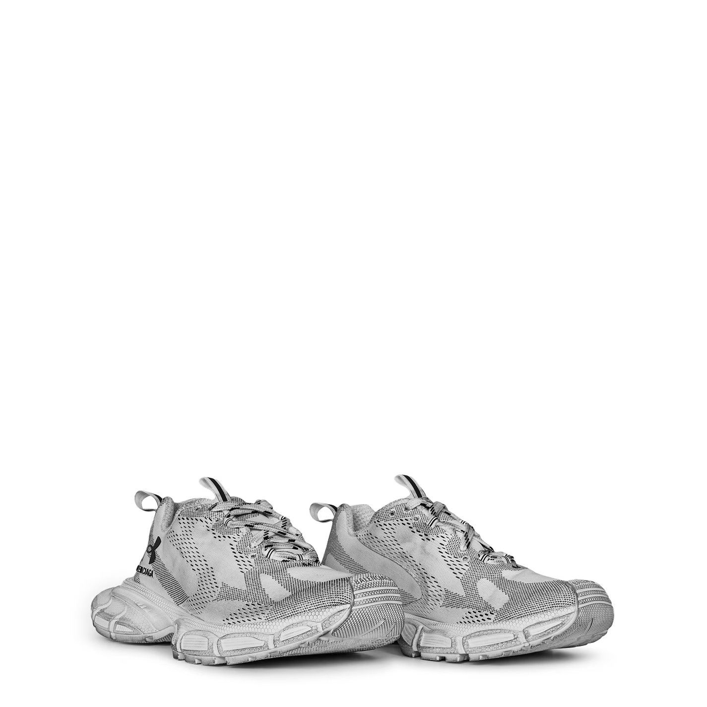 Balenciaga × Under Armour o1g2r1mq0226 3XL Sneakers In Grey Size US 8 / EU 41 - 4 Thumbnail