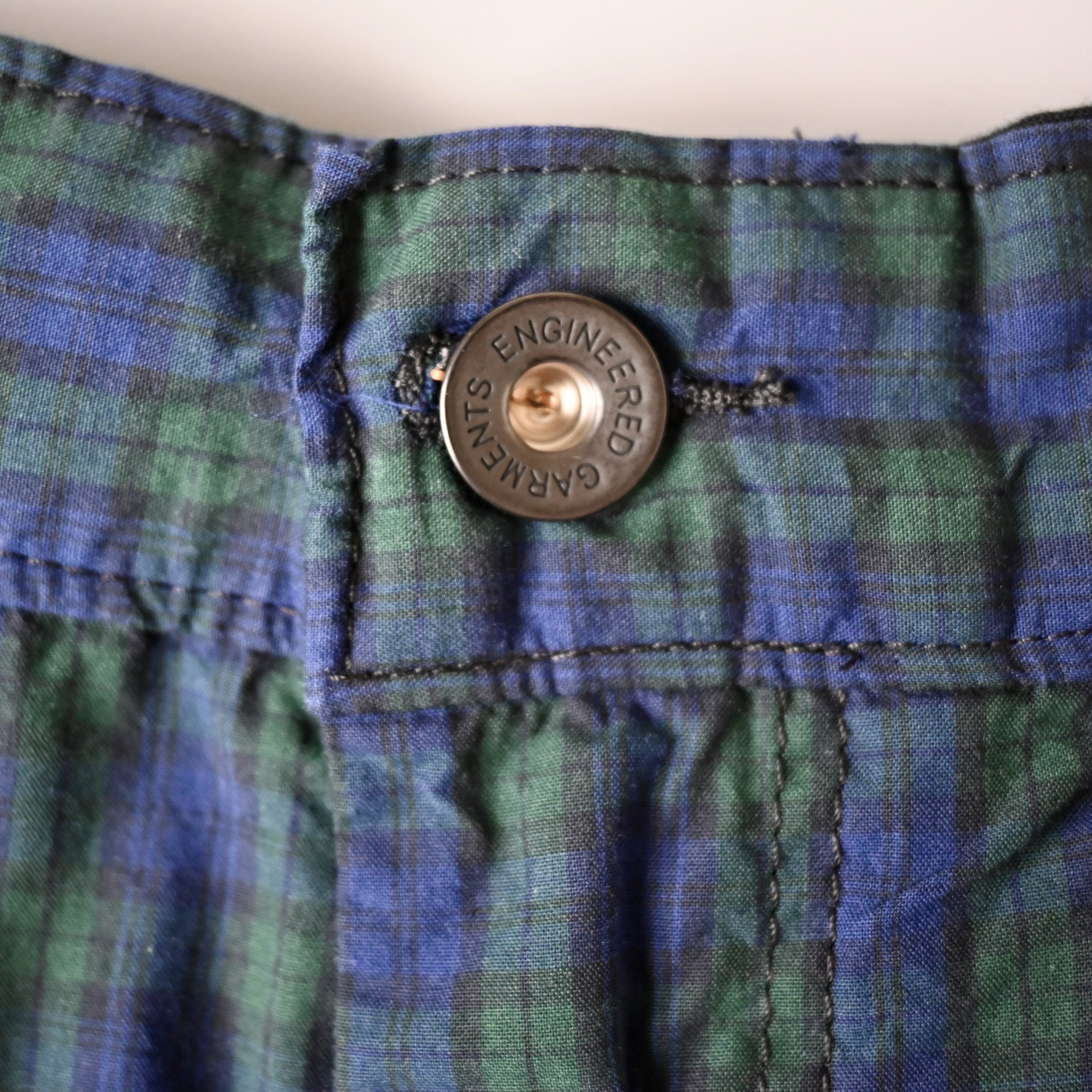 Engineered Garments UNUSED, Engineered Garments painter shorts, black watch, XS Size US 30 / EU 46 - 6 Thumbnail