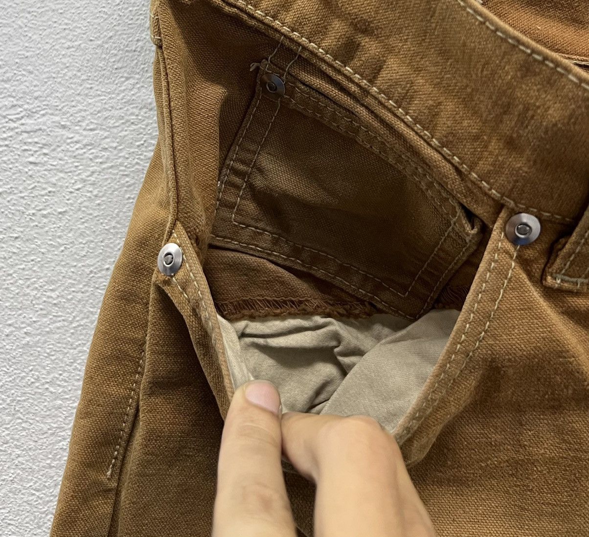 Carhartt × Vintage VINTAGE CARHARTT DENIM PANTS Size US 35 - 6 Thumbnail