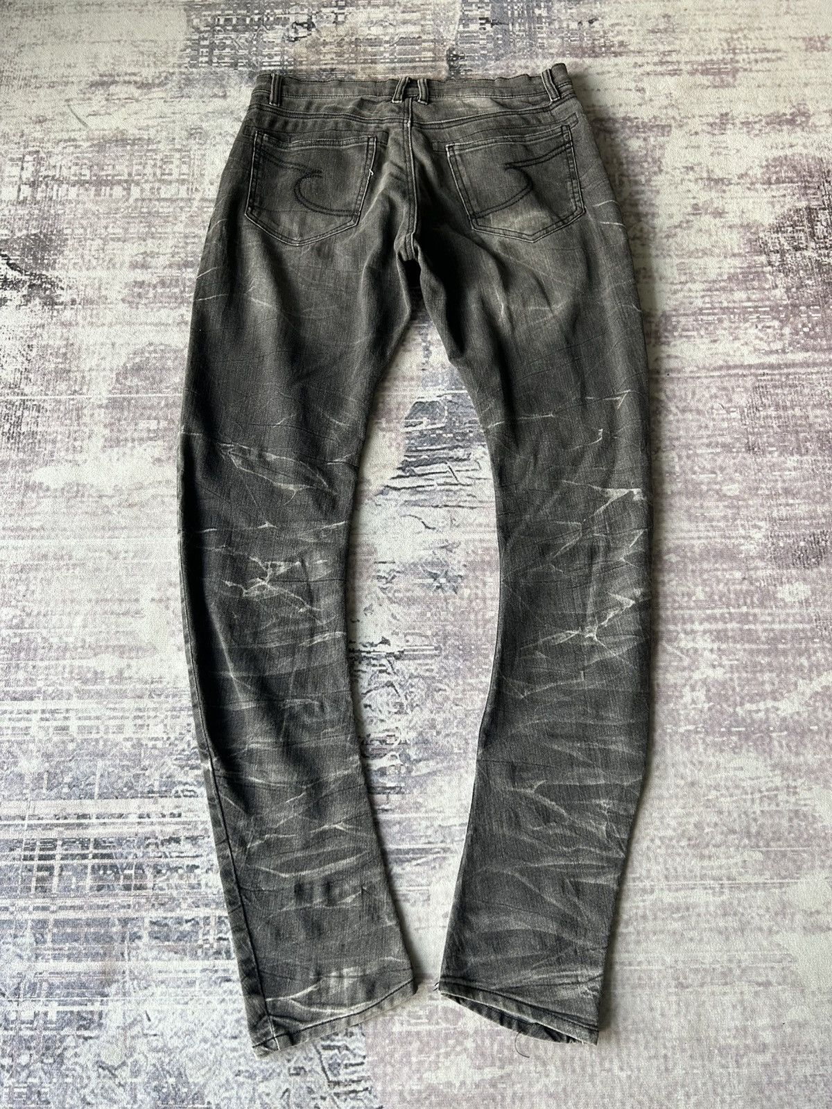 Tornado Mart Rockstar Curly Semanticdesign Mudwash Jeans Size US 32 / EU 48 - 3 Thumbnail