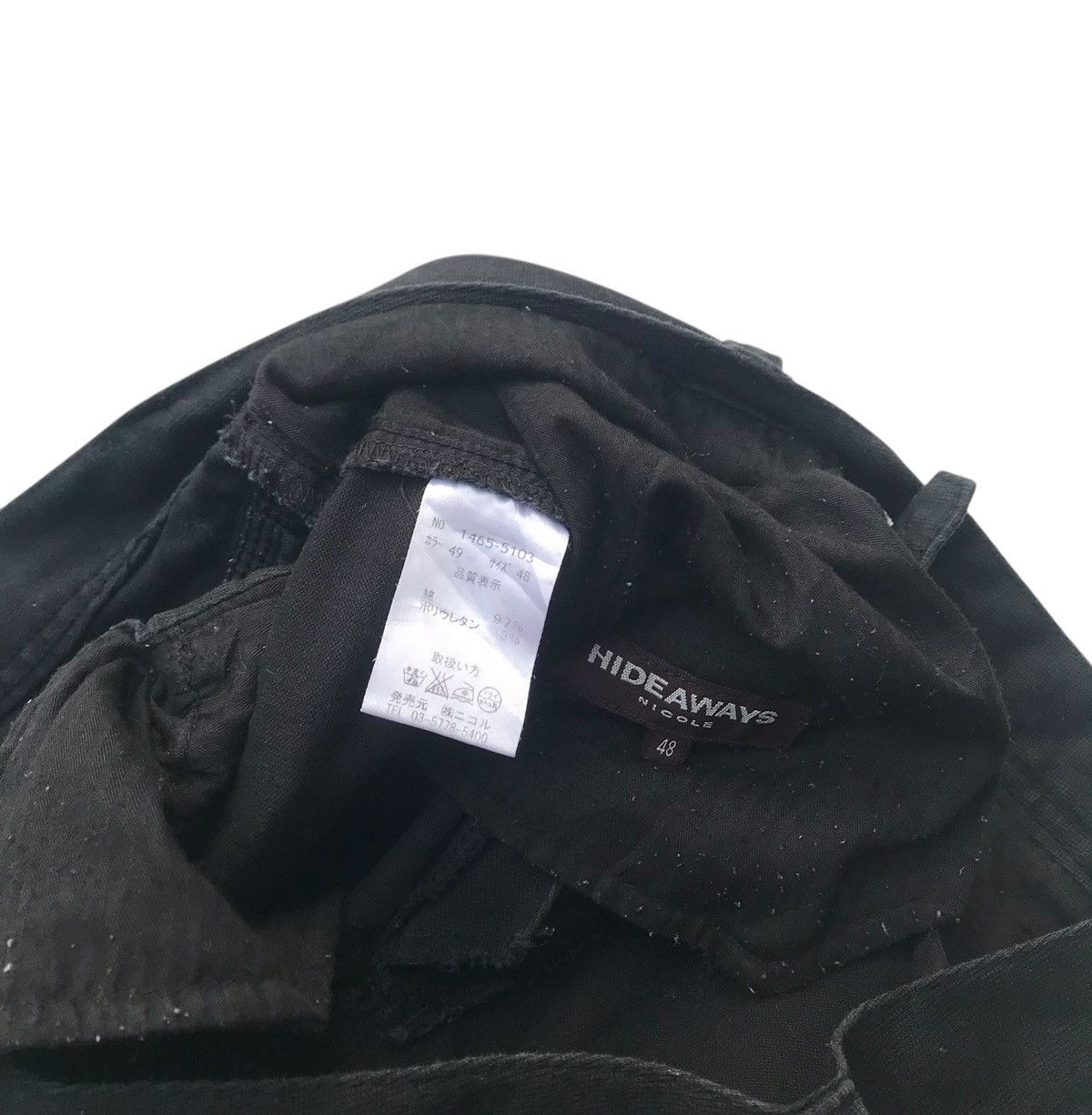 Nicole Club Nicole Club For Multipocket Cargo Flared Streetwear Pants Size US 32 / EU 48 - 11 Thumbnail
