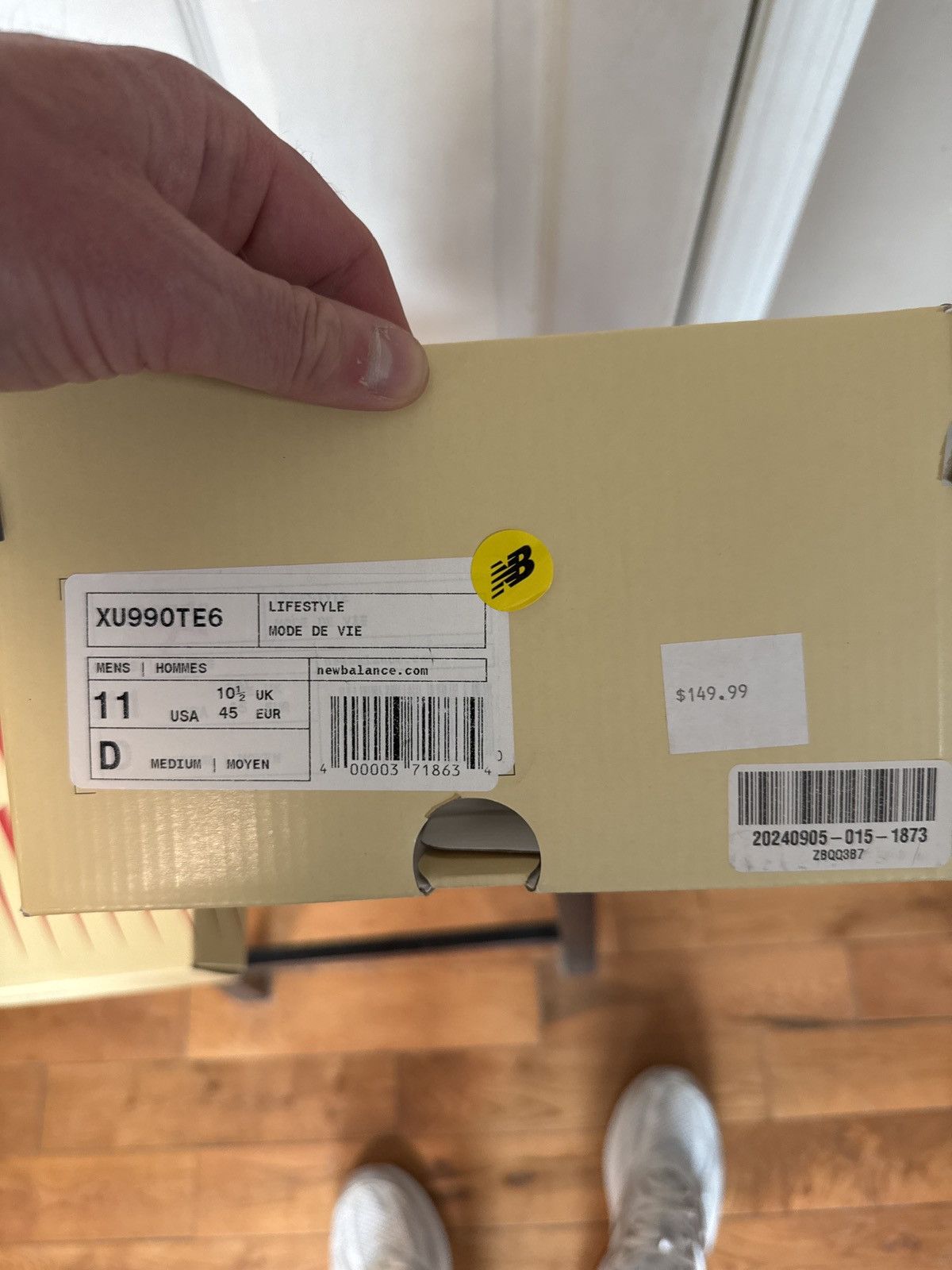 New Balance 990v6 XU990TE6 Size US 11 / EU 44 - 2 Thumbnail