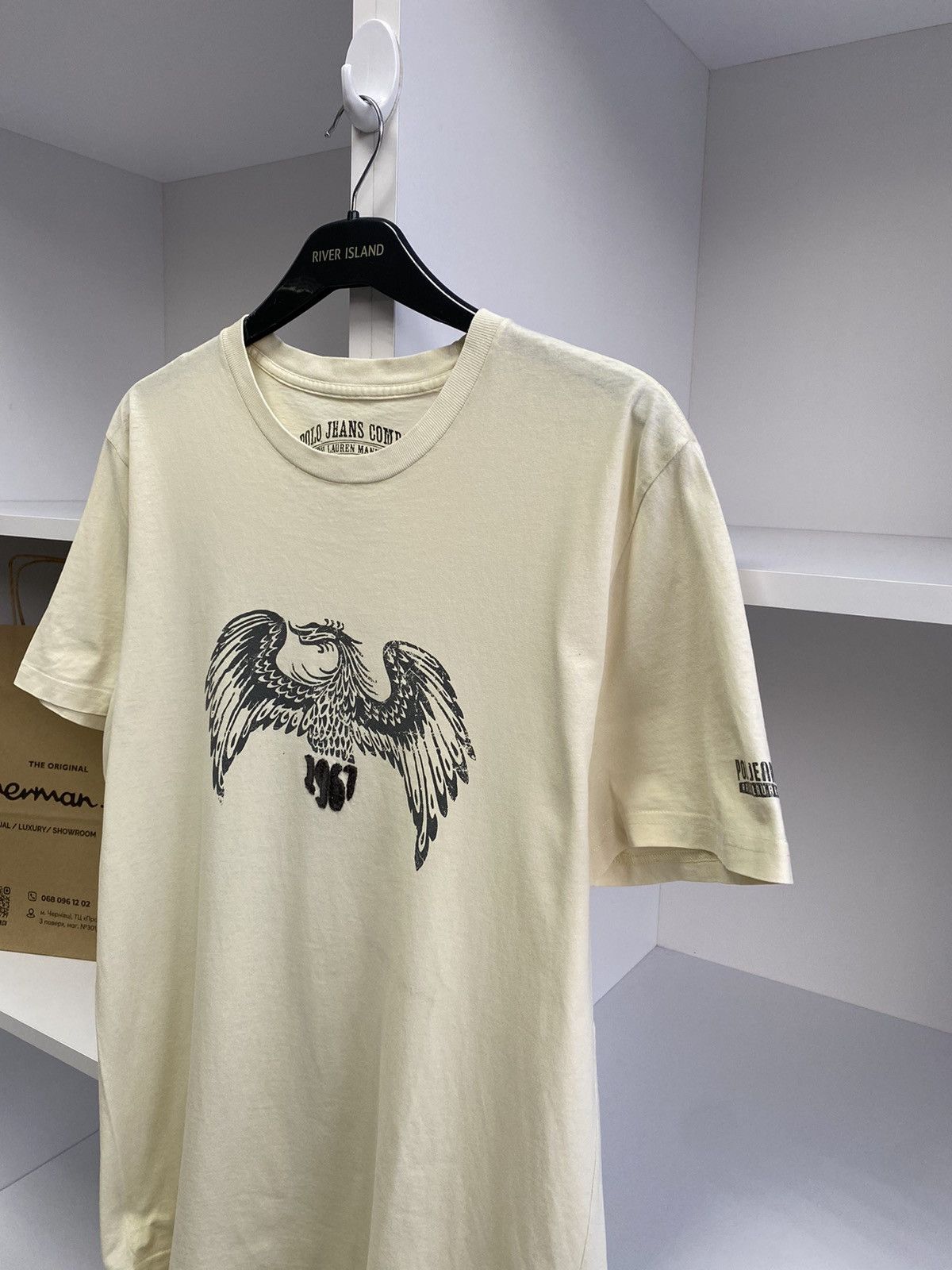 Polo Ralph Lauren × Vintage Vintage Polo Jeans Company Archival Y2K T-Shirt Size US M / EU 48-50 / 2 - 8 Thumbnail