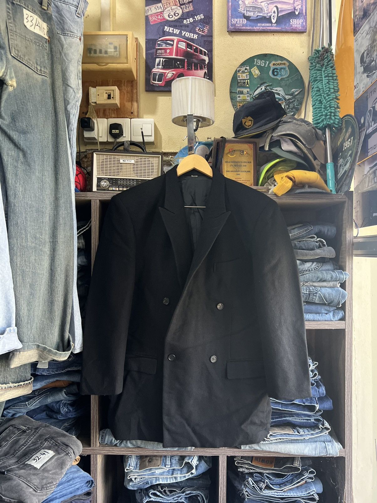 Issey Miyake 🔥Issey Miyake Men Blazer Size 44S - 1 Thumbnail