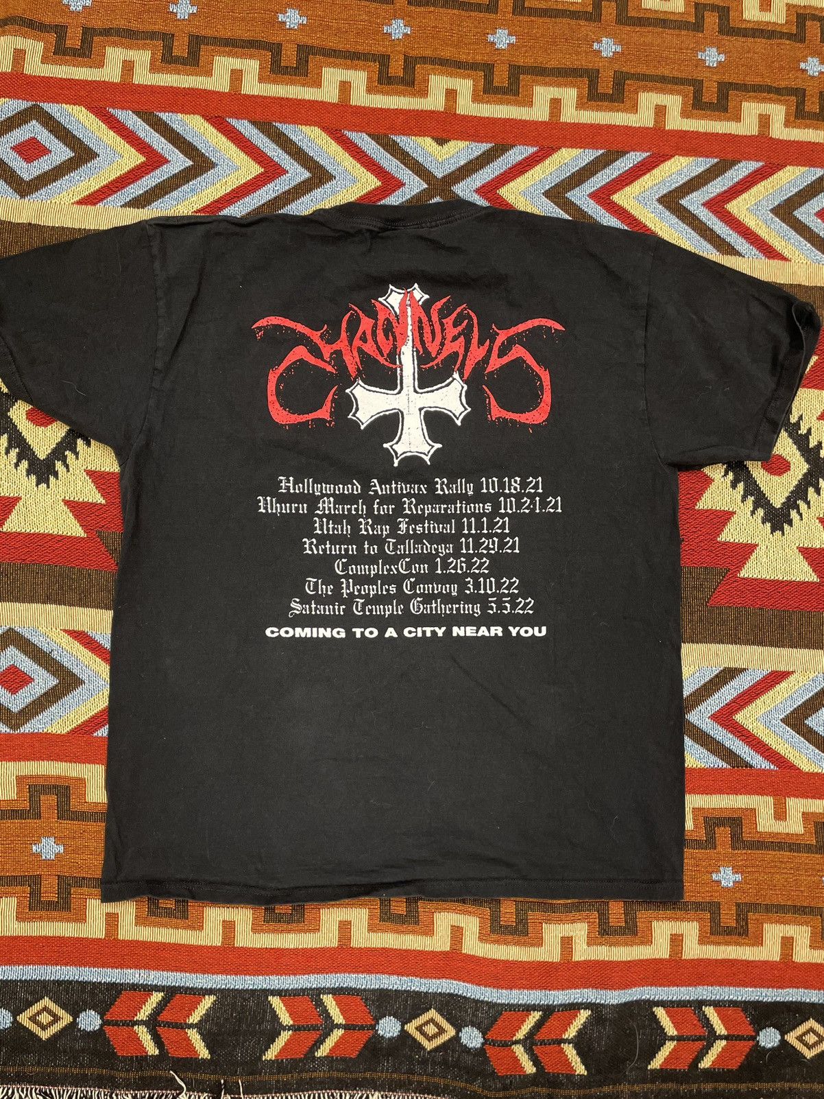 Band Tees Channel 5 Tour Tee Size US XL / EU 56 / 4 - 5 Thumbnail
