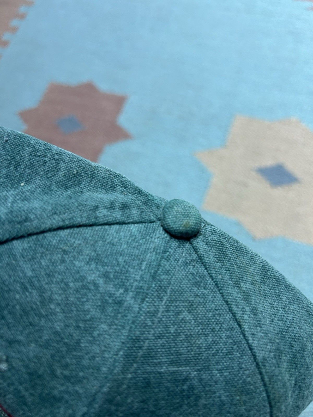 Vintage Vtg strapbac hat S&S contracting insurance stone wash canvas Size ONE SIZE - 4 Thumbnail