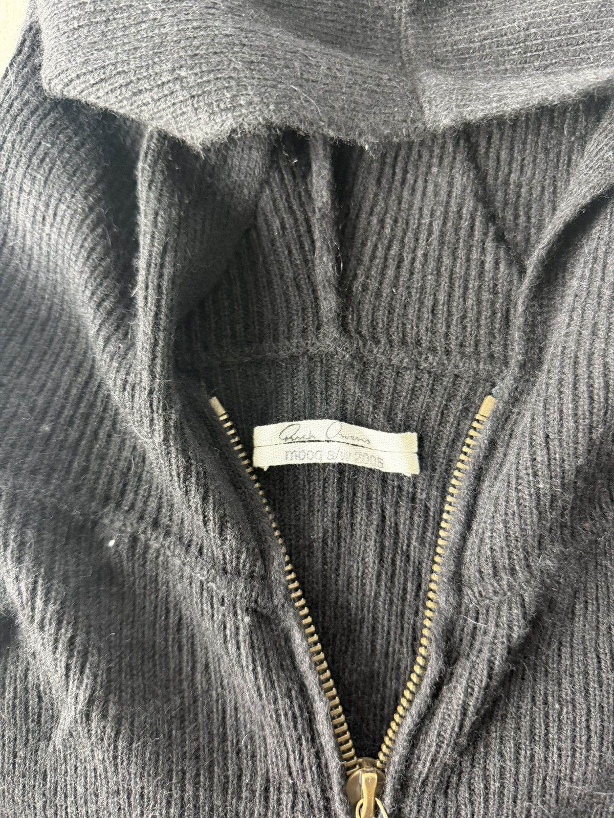 Rick Owens Rick Owens Black zip up hoodie with pockets Size US L / EU 52-54 / 3 - 2 Thumbnail