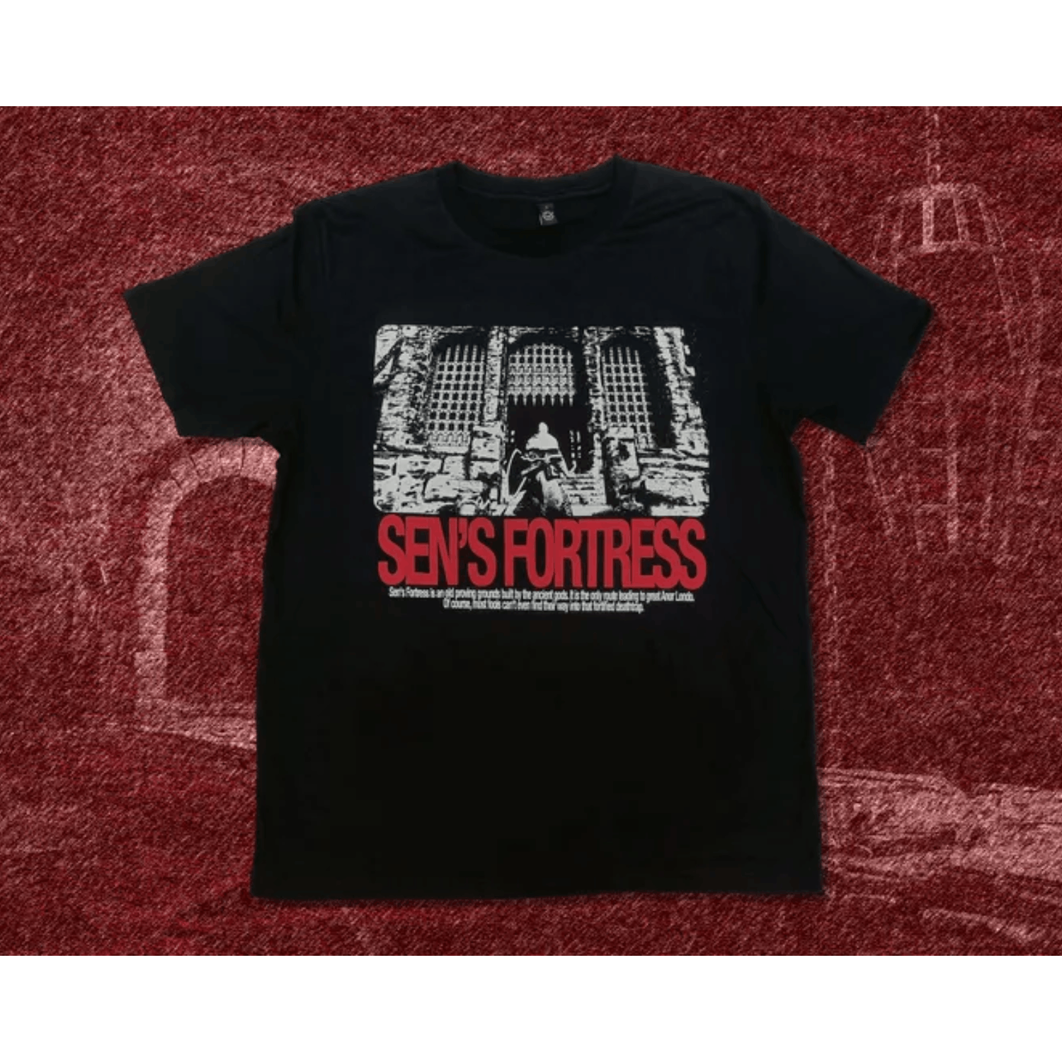 Japanese Brand Dark Souls Sens Fortress Tee, Vintage Shirt Size US L / EU 52-54 / 3 - 1 Thumbnail