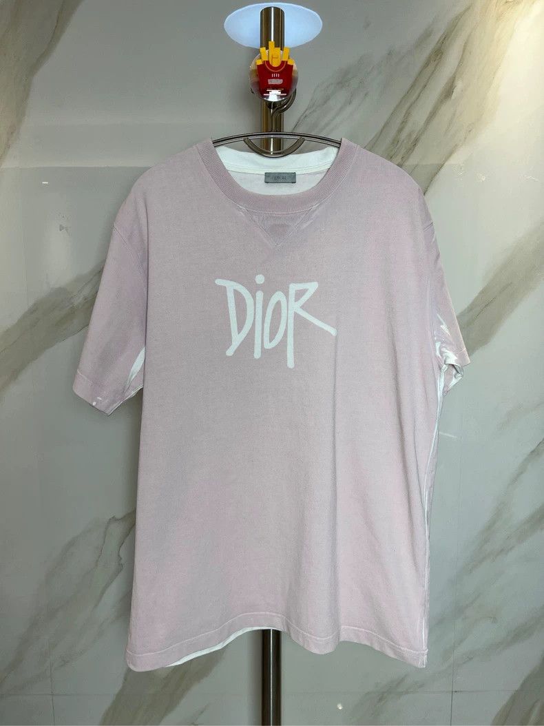 Dior Pink logo short sleeves 2504-Nextarrow