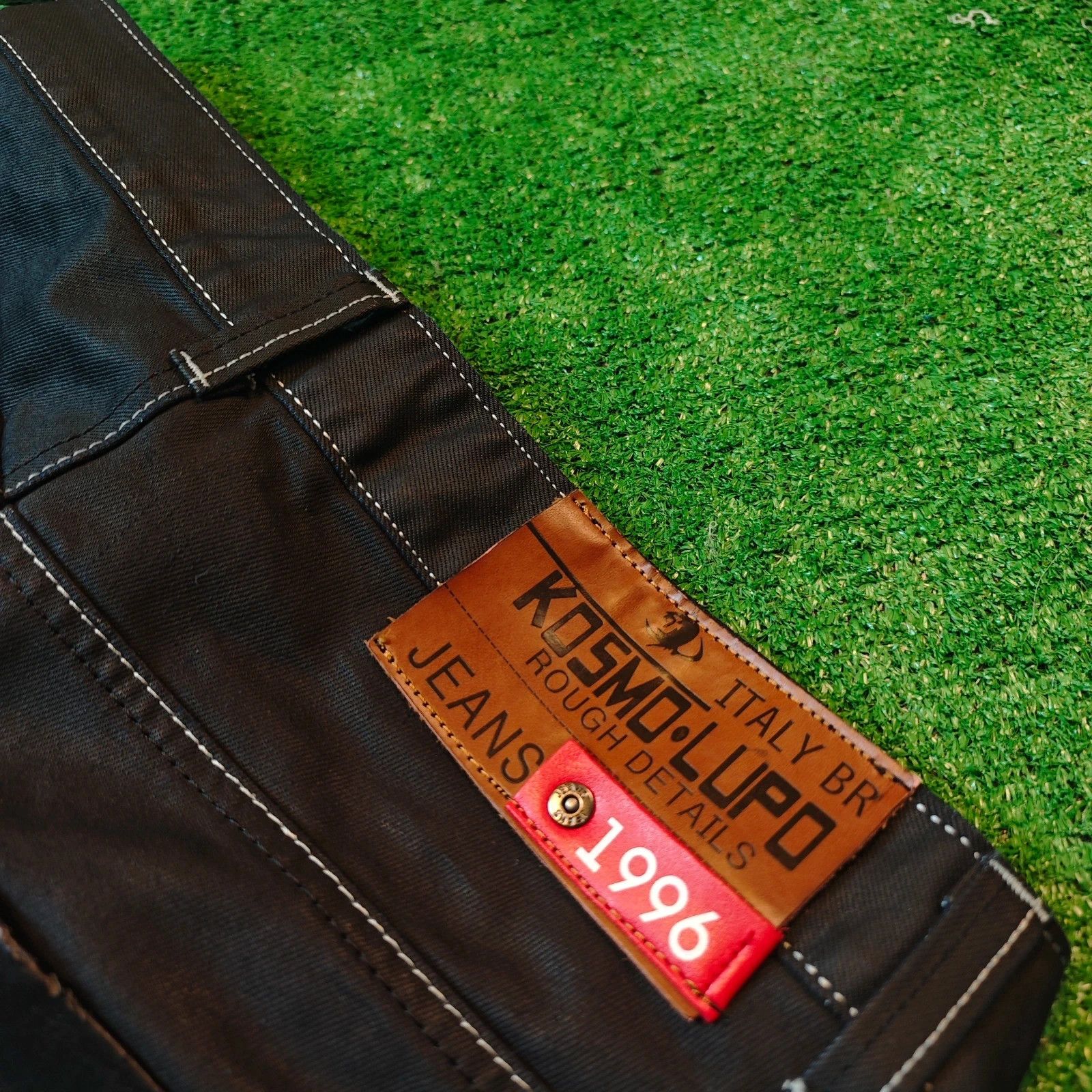 Other Kosmo Lupo Jeans Mens 32 black straight y2k drip Size US 32 / EU 48 - 7 Thumbnail