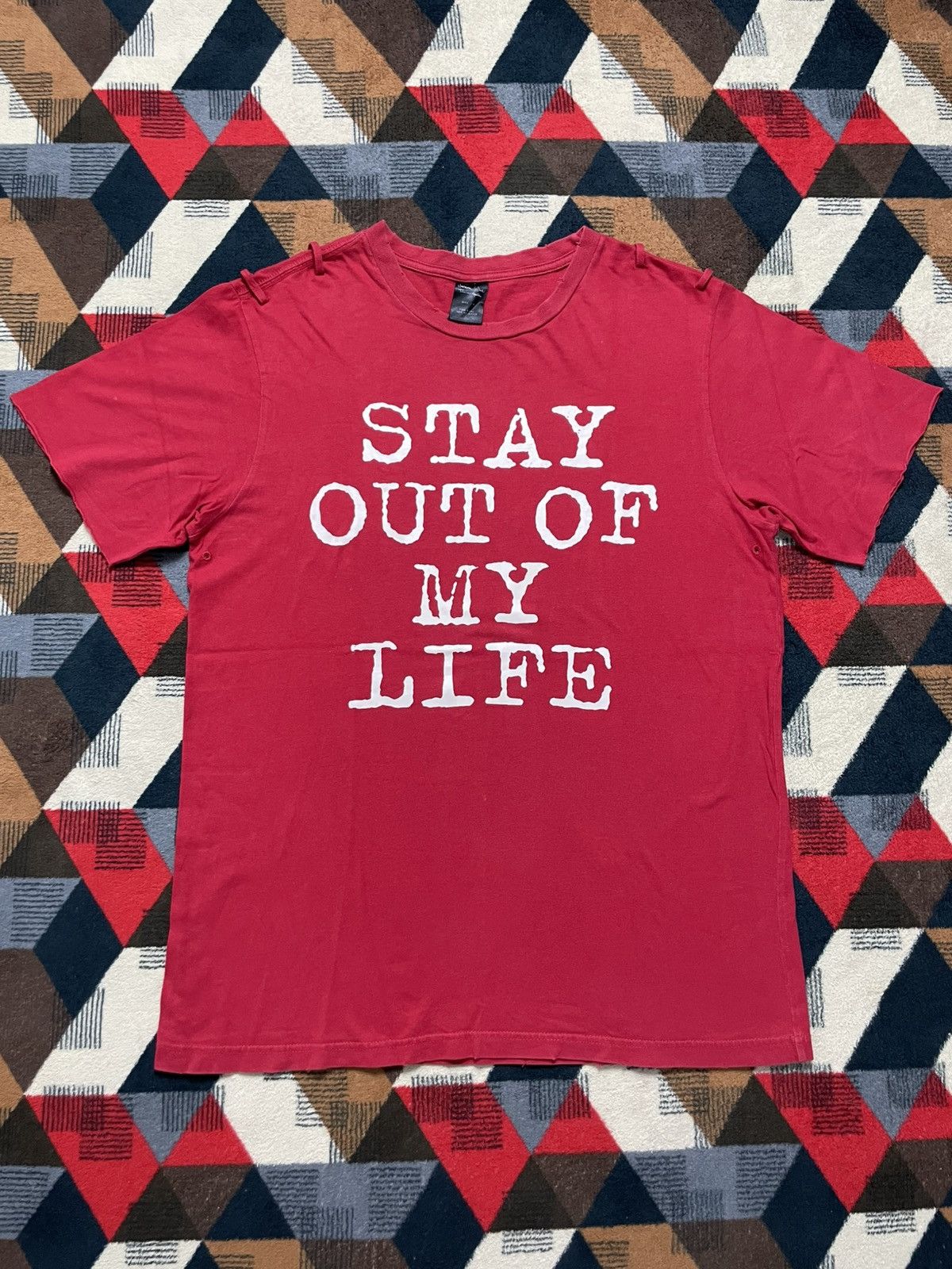 Number Nine SS06 “STAY OUT OF MY LIFE” Shirt