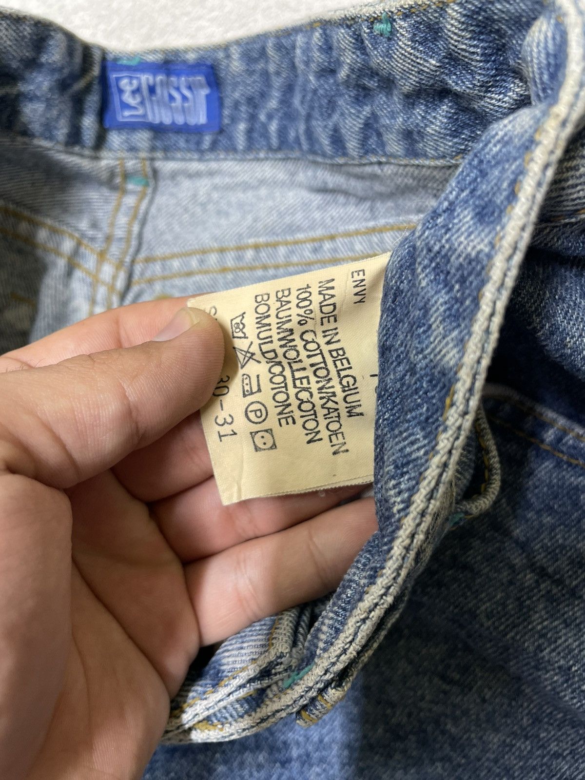 Japanese Brand × Lee × Vintage Vintage Lee Gossip Jeans – 90s Workwear Americana Size US 30 / EU 46 - 7 Thumbnail