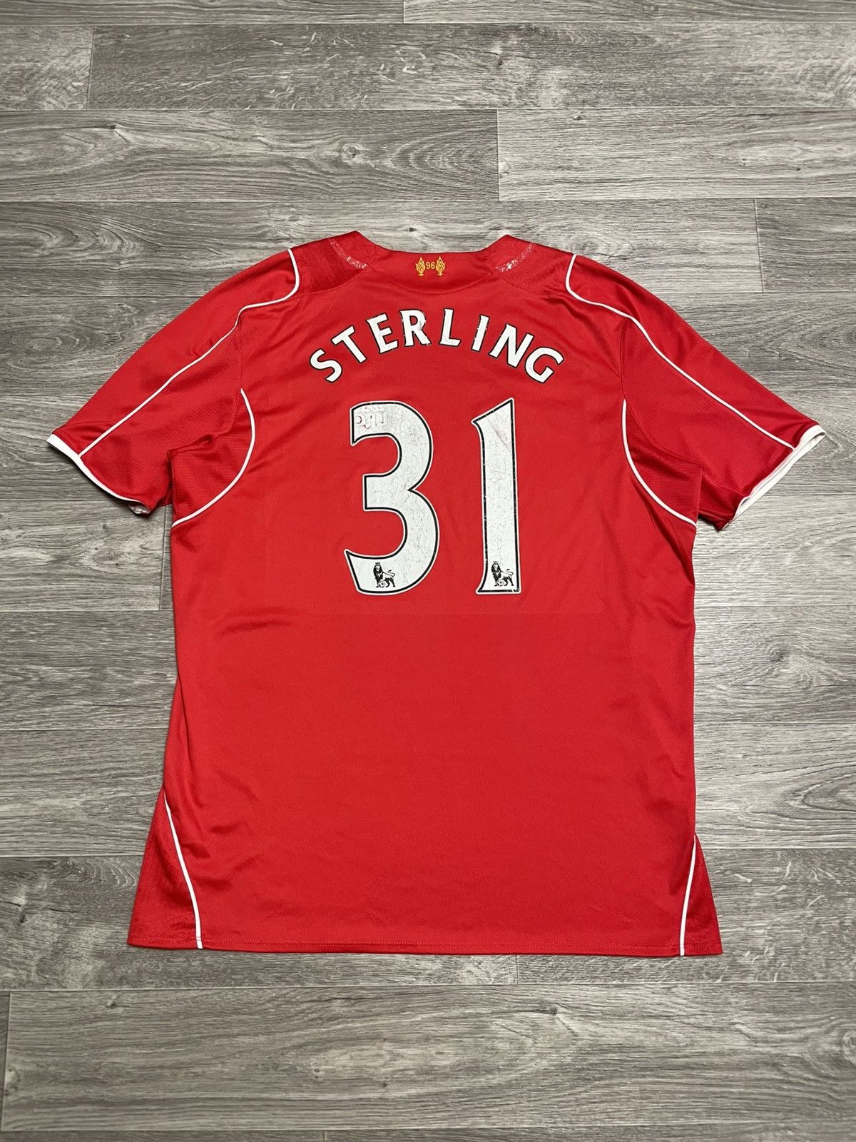 Warrior Fc Liverpool Warrior Football Jersey Raheem Sterling T-shirt Size US XL / EU 56 / 4 - 13 Thumbnail