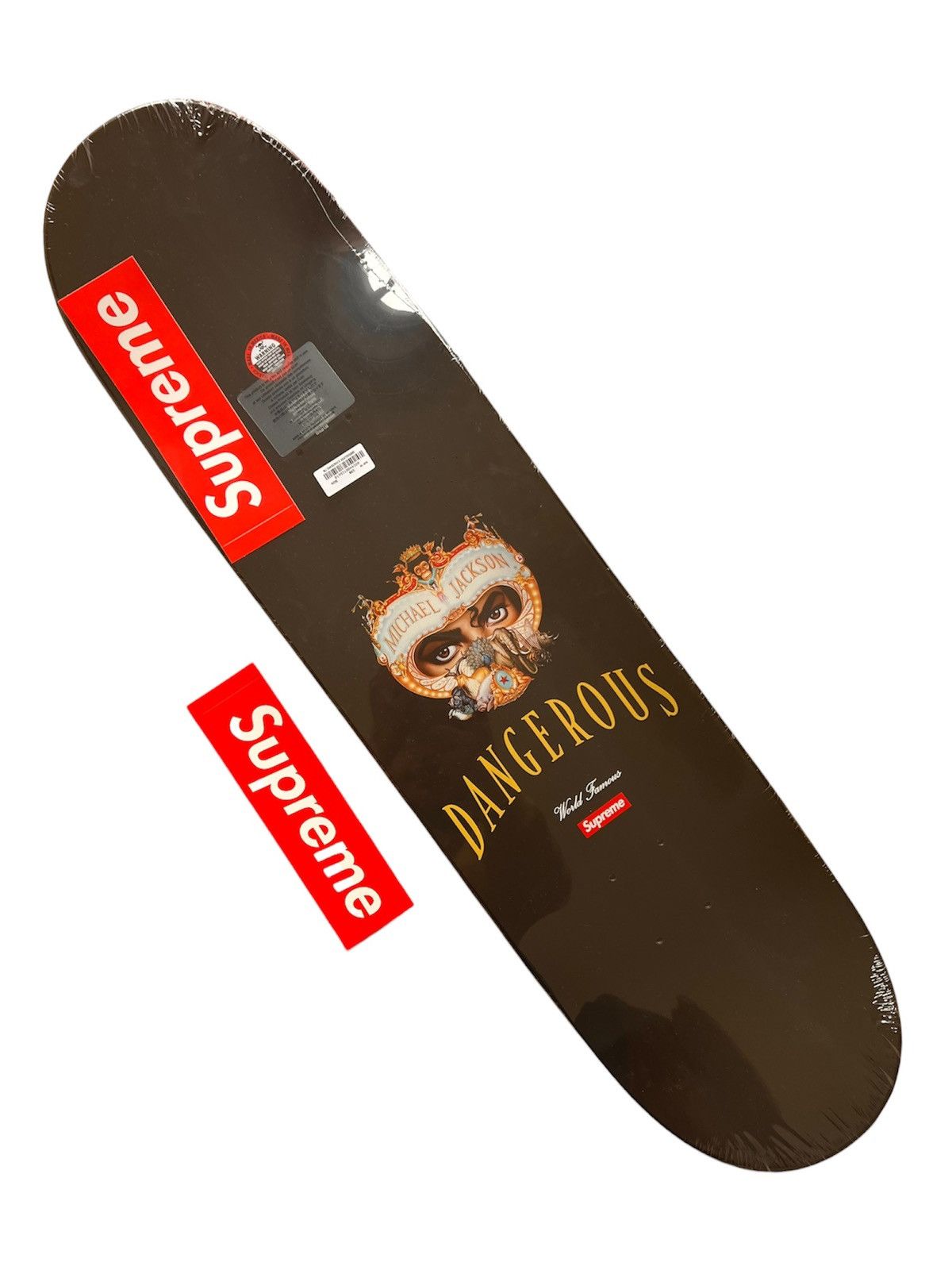 Supreme Michael Jackson Dangerous Skateboard FW25 deck skate
