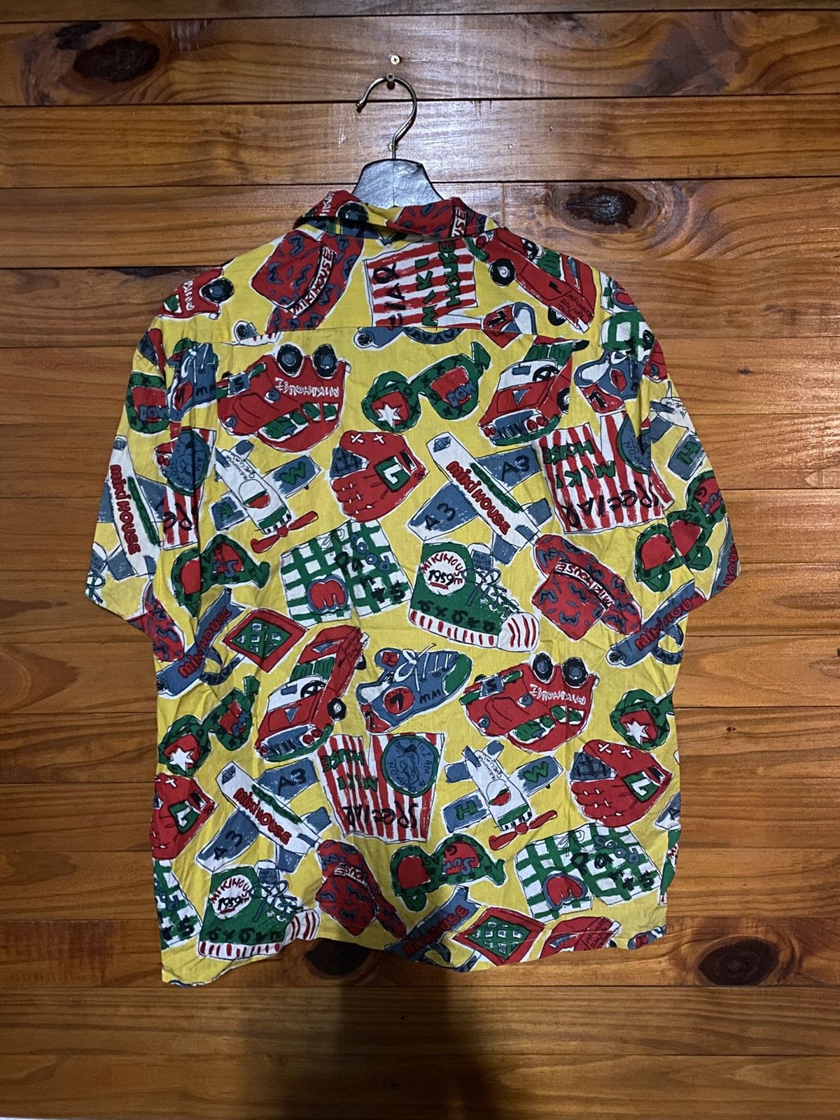 Japanese Brand Vintage Miki House All-Over Print Shirt Harajuku Style Size US M / EU 48-50 / 2 - 7 Thumbnail