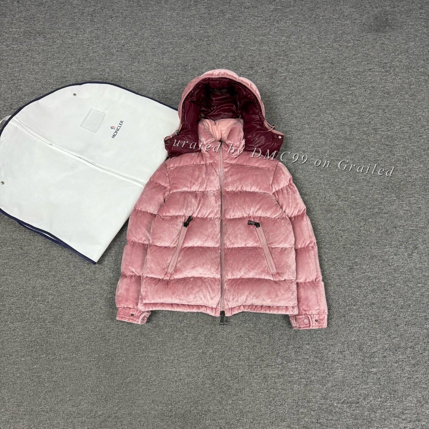 Moncler Moncler Holostee Pink Down Jacket Size XS / US 0-2 / IT 36-38 - 1 Thumbnail