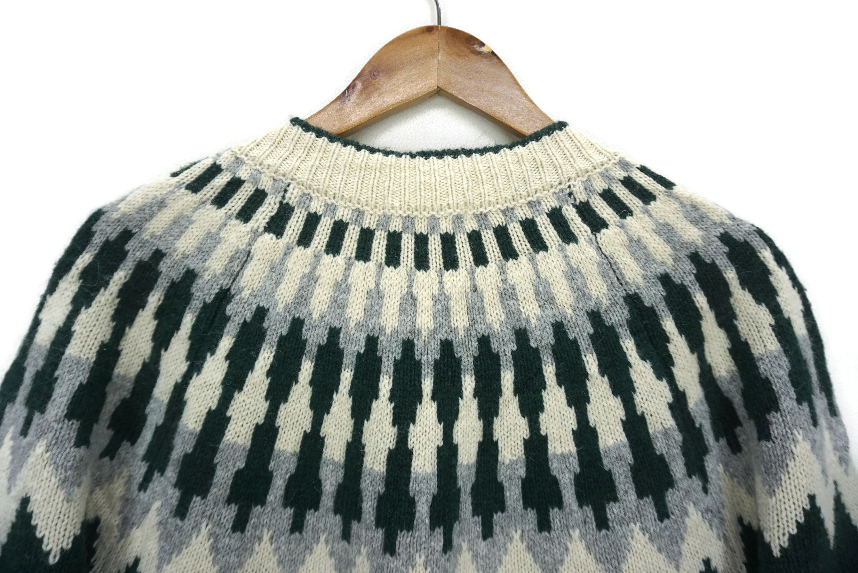 Japanese Brand Freak's Store Isle Sweater fit Size L Wool Blend Jacket Size US L / EU 52-54 / 3 - 9 Thumbnail