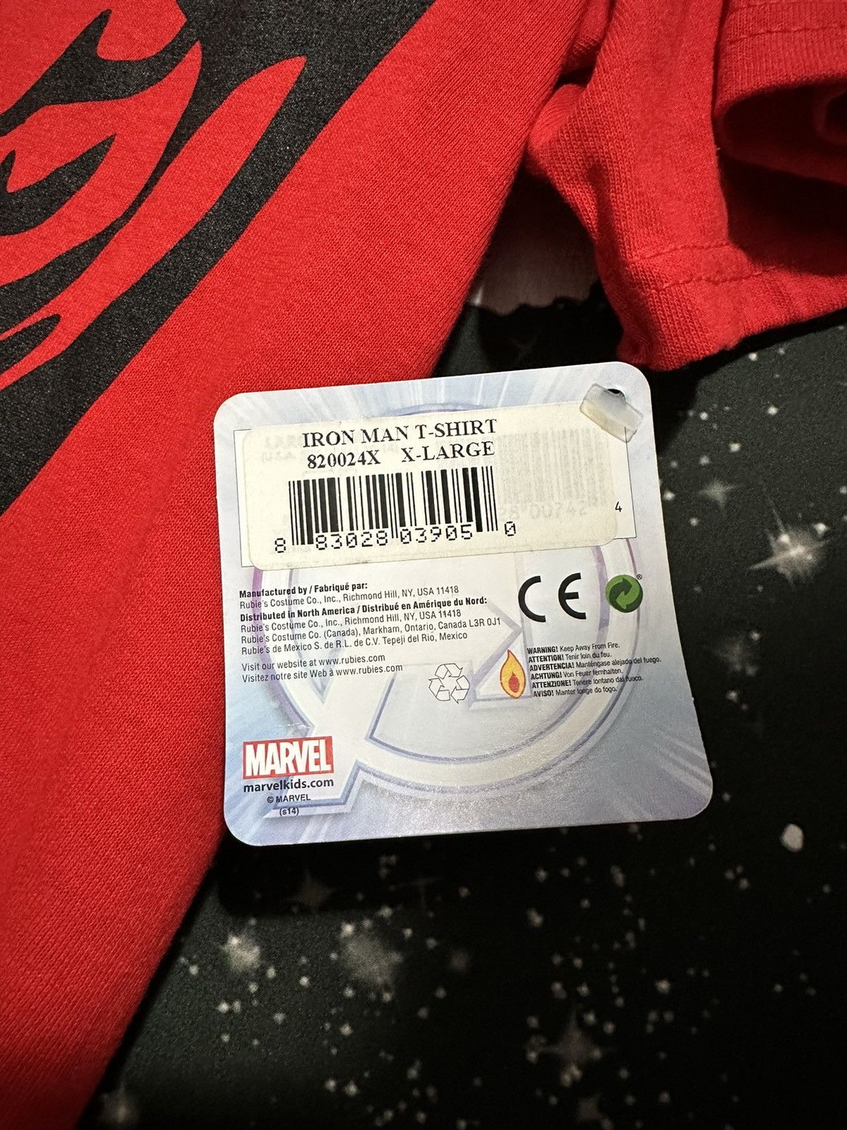 Marvel Comics Iron Man shirt Size US XL / EU 56 / 4 - 4 Thumbnail