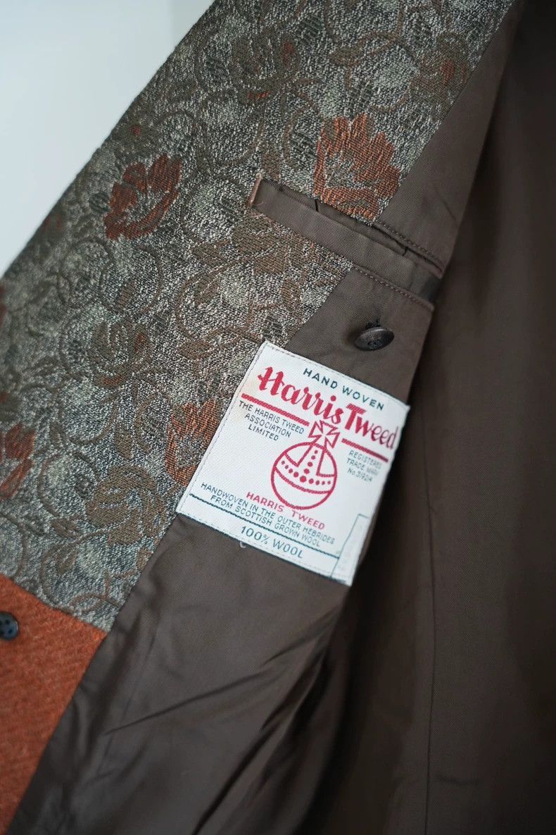 Yohji Yamamoto Yohji Yamamoto 88aw Handmade suit with floral collar-2505 Size US M / EU 48-50 / 2 - 5 Thumbnail