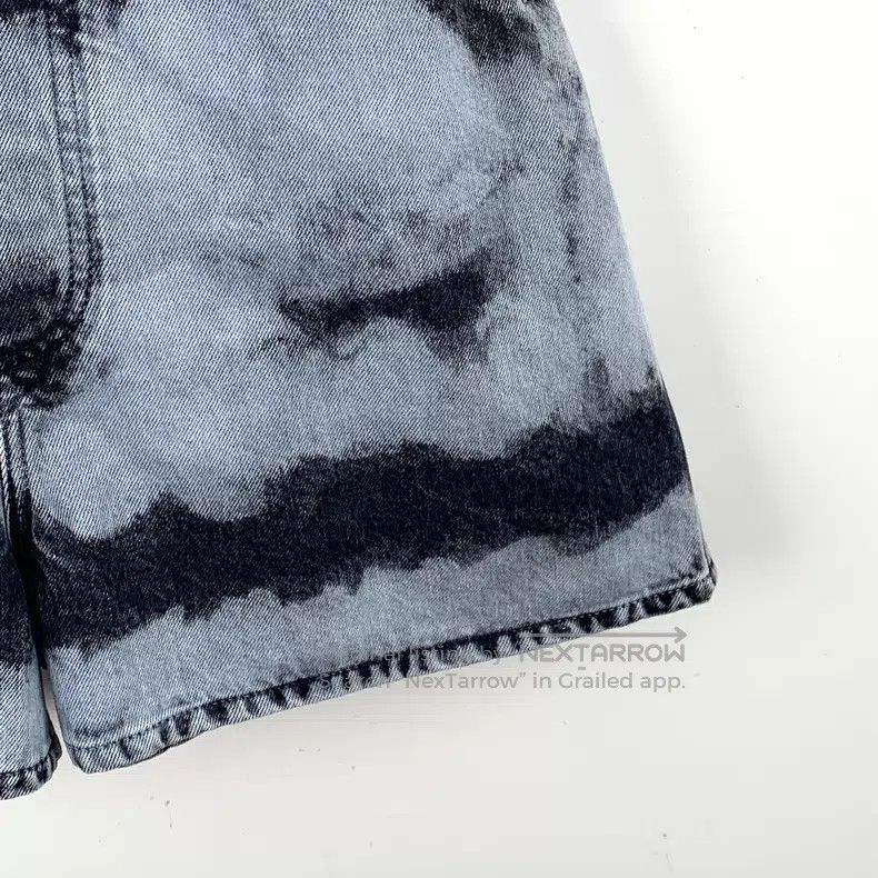 Dior Dior Blue tie-dyed cotton denim suspender jumpsuit Size 26" / US 2 / IT 38 - 5 Thumbnail