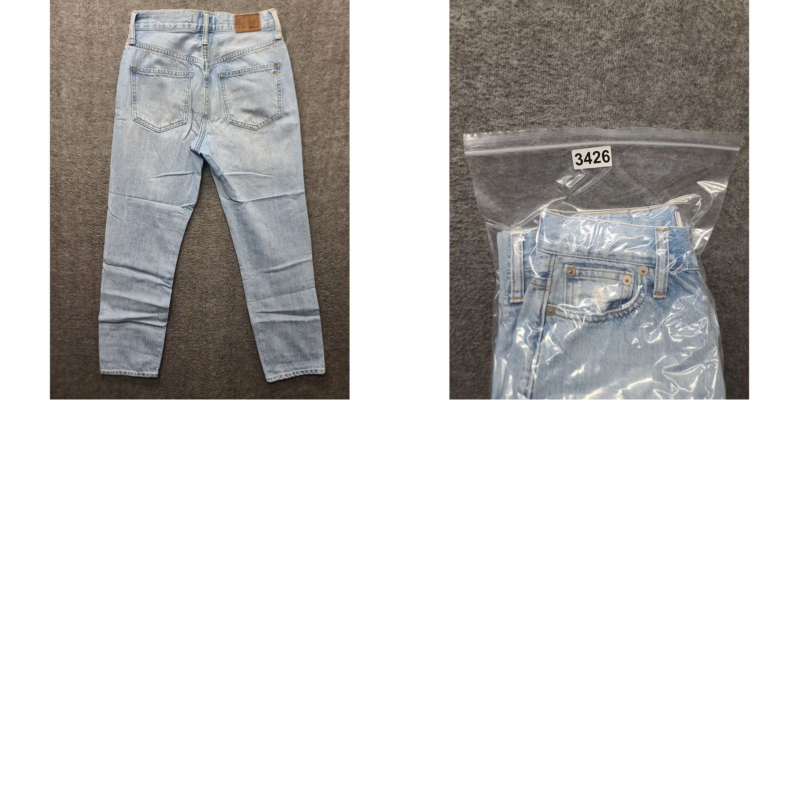 Madewell Madewell Jeans Women’s 24x26 High Rise Distressed Slimming Stretch Denim Blue 5-Pocket City Damaged? (adjusted) Size 42" / US 20 - 10 Thumbnail