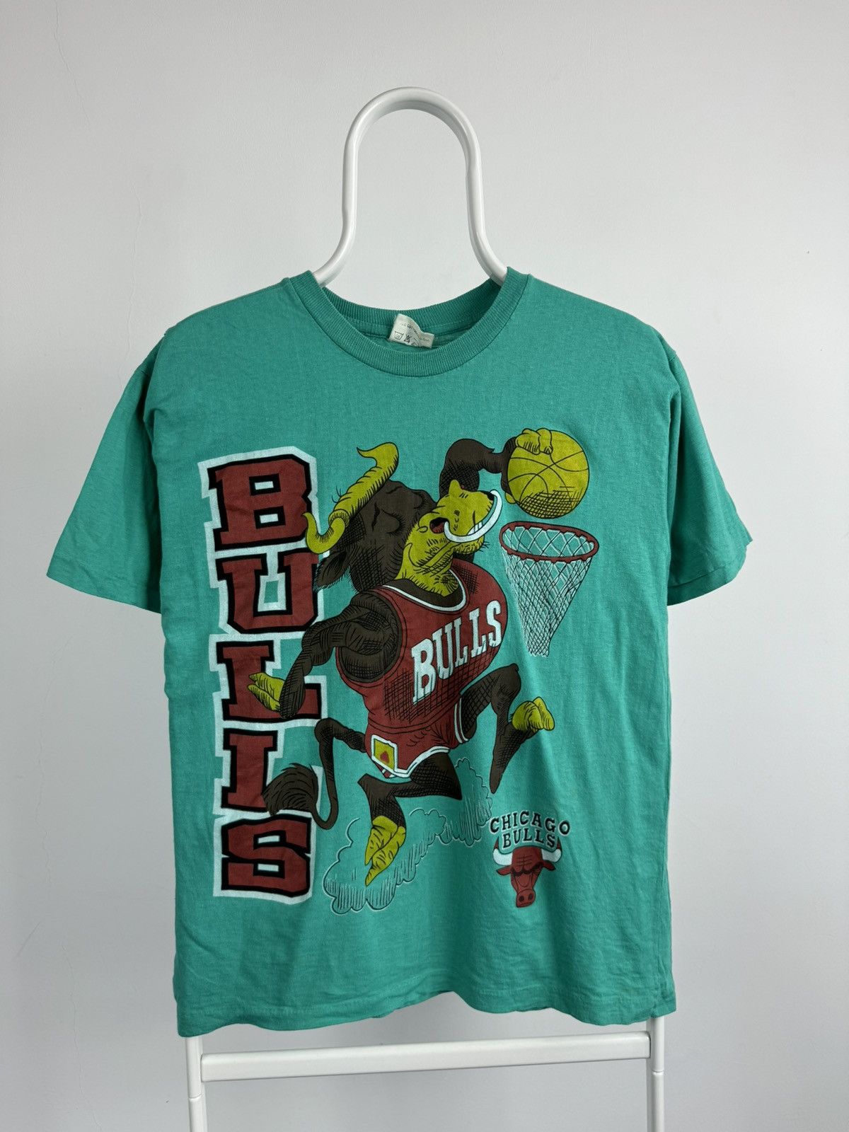 Vintage Vintage Chicago Bulls Single Stitch Big Logo Tee Size US M / EU 48-50 / 2 - 1 Thumbnail
