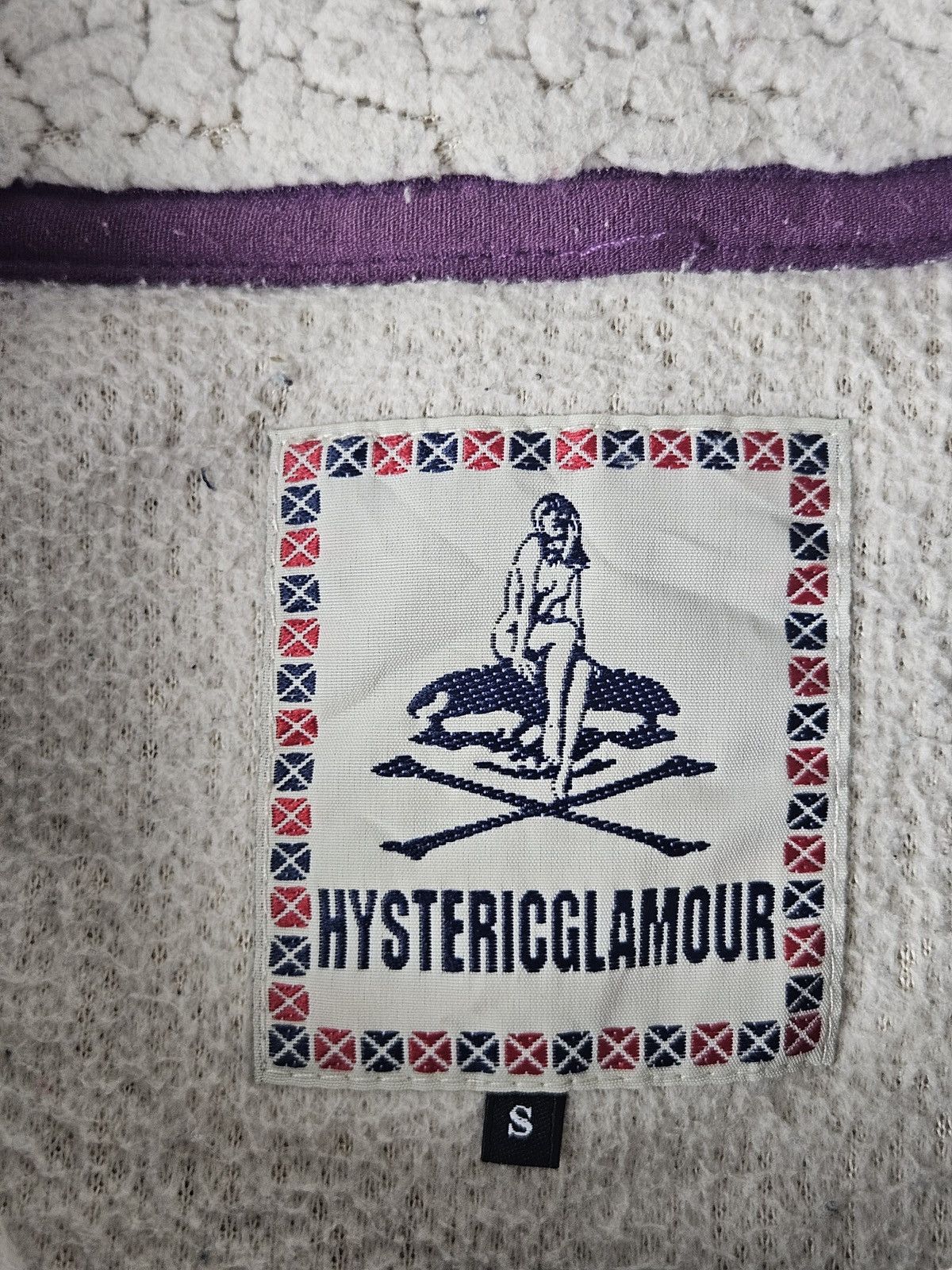 Hysteric Glamour Hysteric Glamour fleece jacket 90s Size US S / EU 44-46 / 1 - 5 Thumbnail