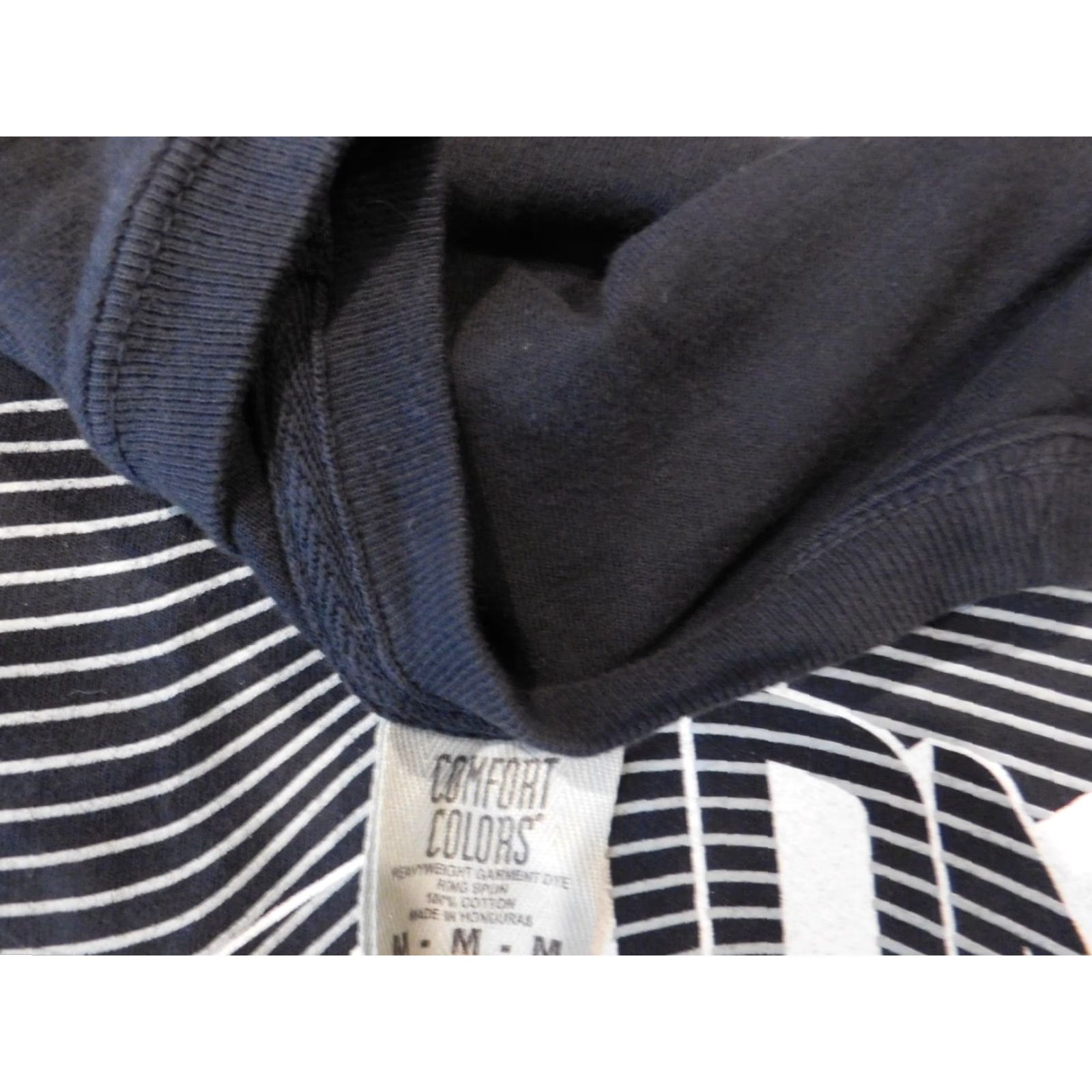 Comfort Colors Comfort Colors Mens Shirt M Black Long Sleeve Crew Neck Knit Logo T-Shirt Regular Cotton - 90s? (adjusted) Size US M / EU 48-50 / 2 - 6 Thumbnail