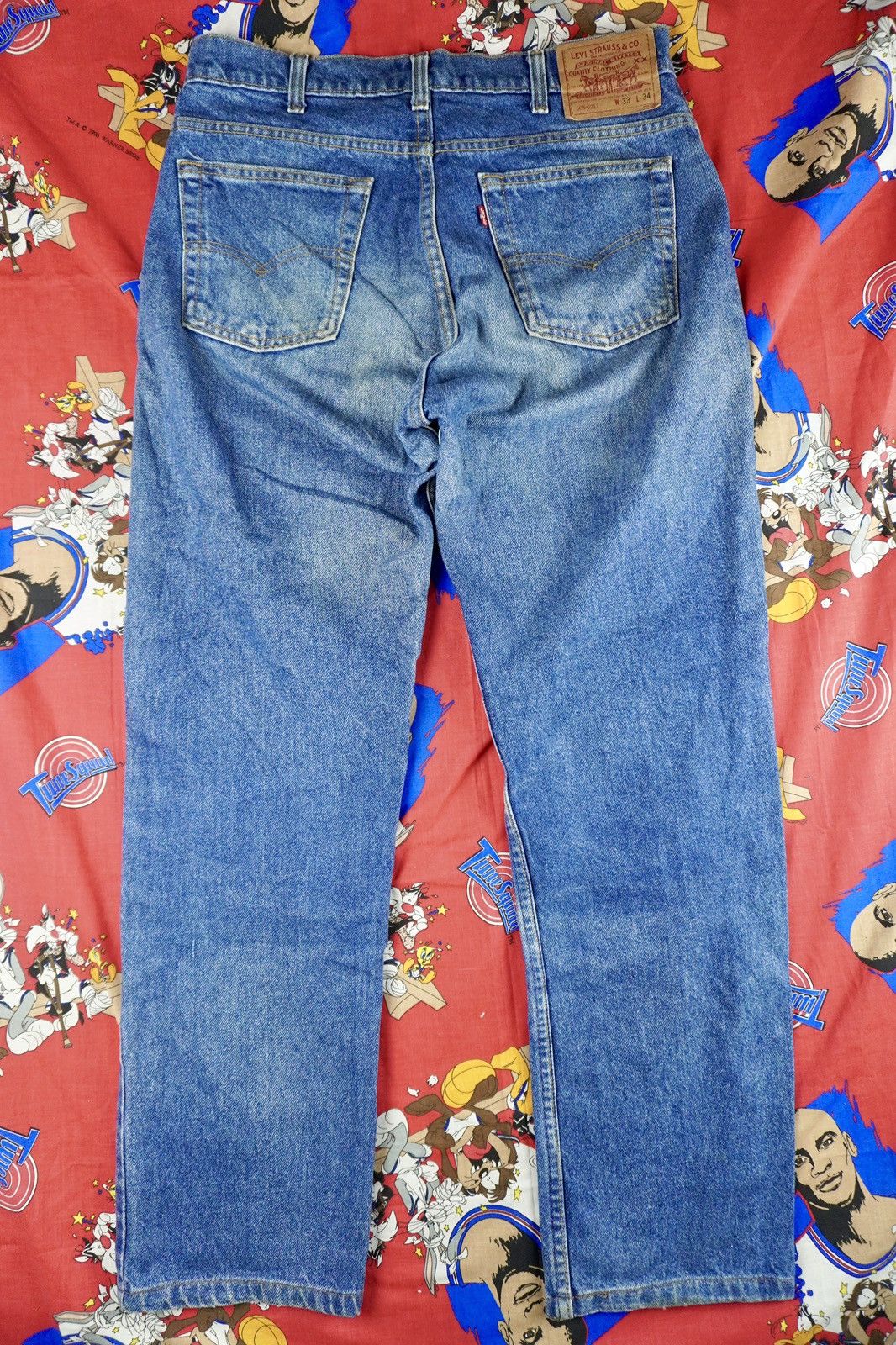 Levi's Vtg Levis 505 0217 Usa Made 90s Baggy Mens Grunge Punk Size US 32 / EU 48 - 3 Thumbnail