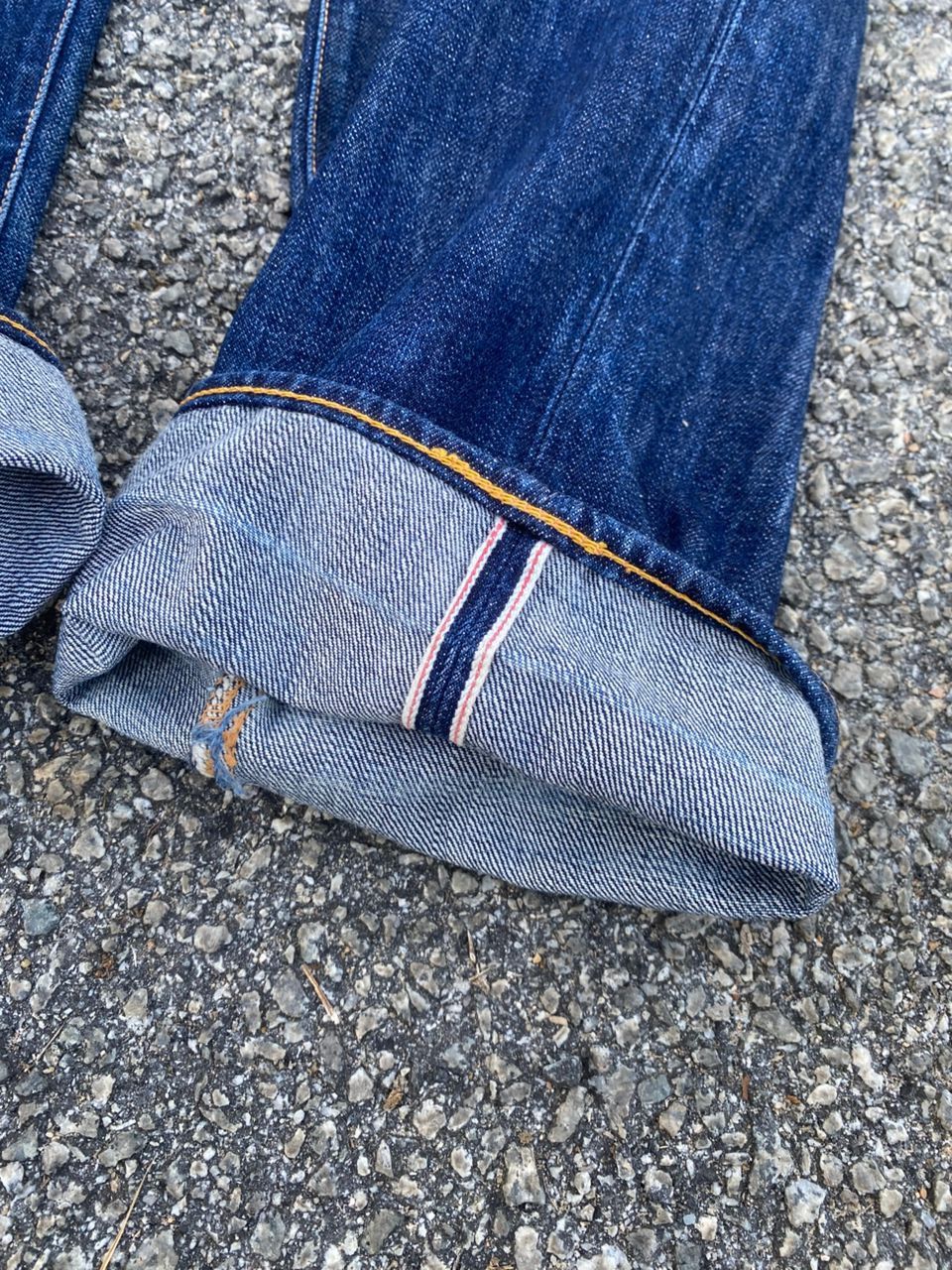 Evisu Vintage Evisu Selvegde Redline Distressed Denim Size US 32 / EU 48 - 4 Thumbnail