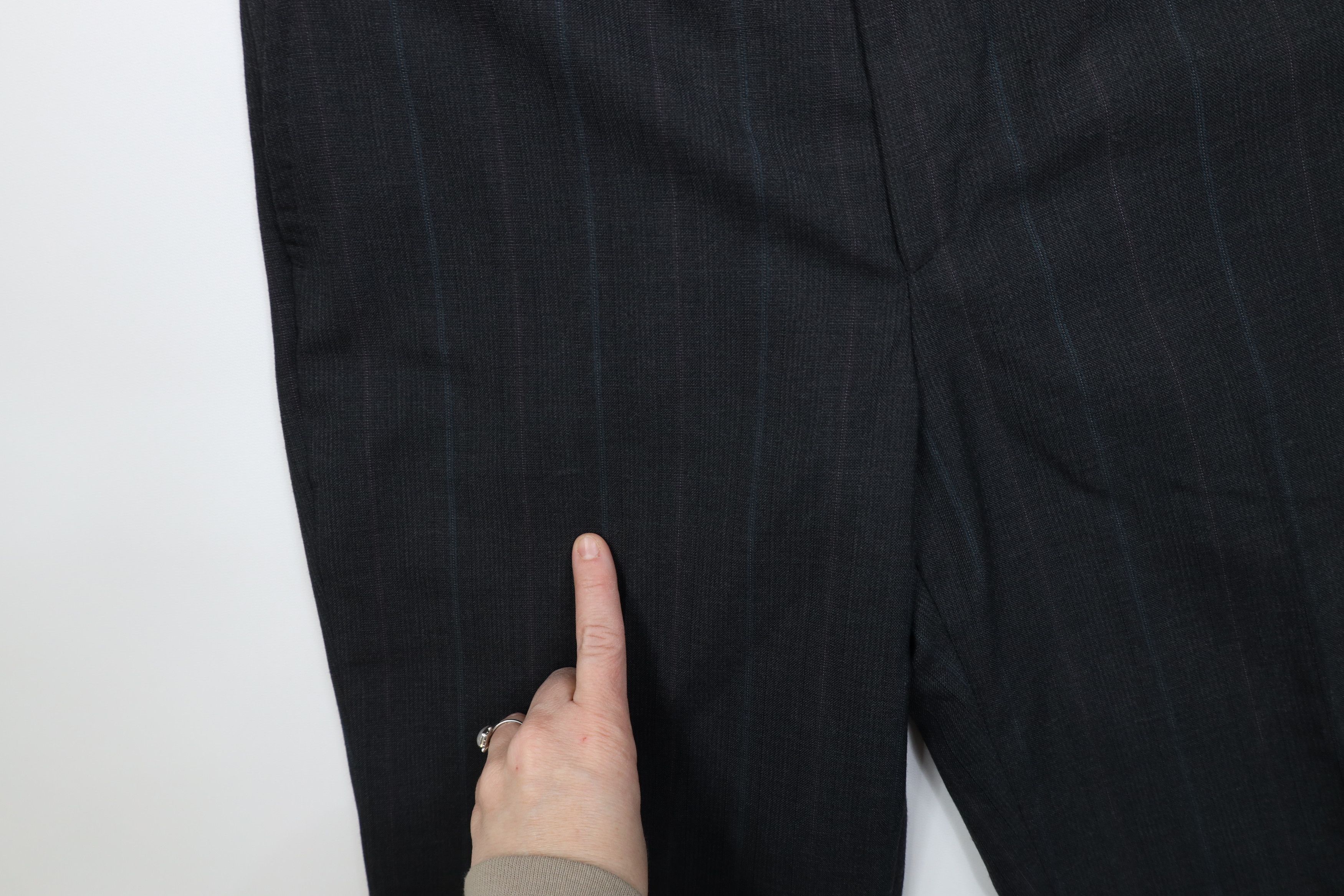 Vintage Vintage 90s Streetwear Striped Wide Leg Chino Pants USA Size US 34 / EU 50 - 6 Thumbnail
