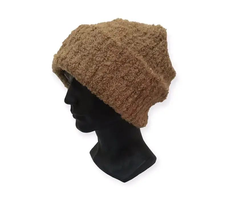 Japanese Brand Marylia Fleece Beanie Hat Size ONE SIZE - 1 Thumbnail