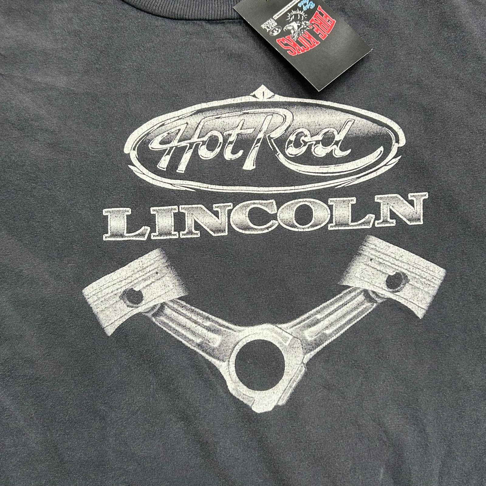 Vintage Vintage 90s Hot Rod Lincoln Bill Kirchen Black Tee Large Size US L / EU 52-54 / 3 - 7 Thumbnail