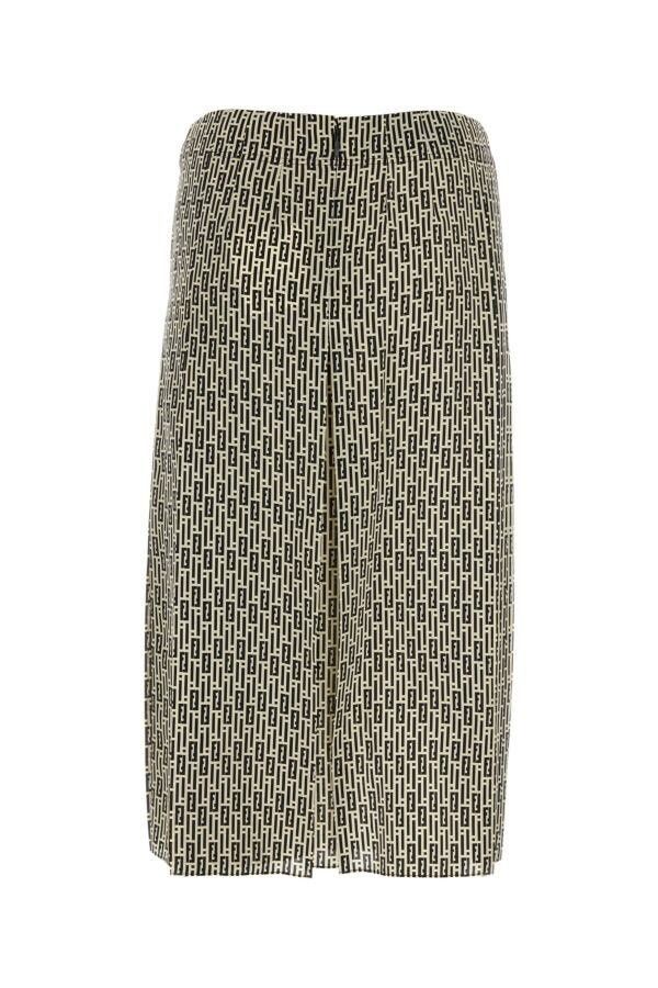 Fendi o1s1wg110125 Skirt in Black Size 30" / US 8 / IT 44 - 2 Thumbnail