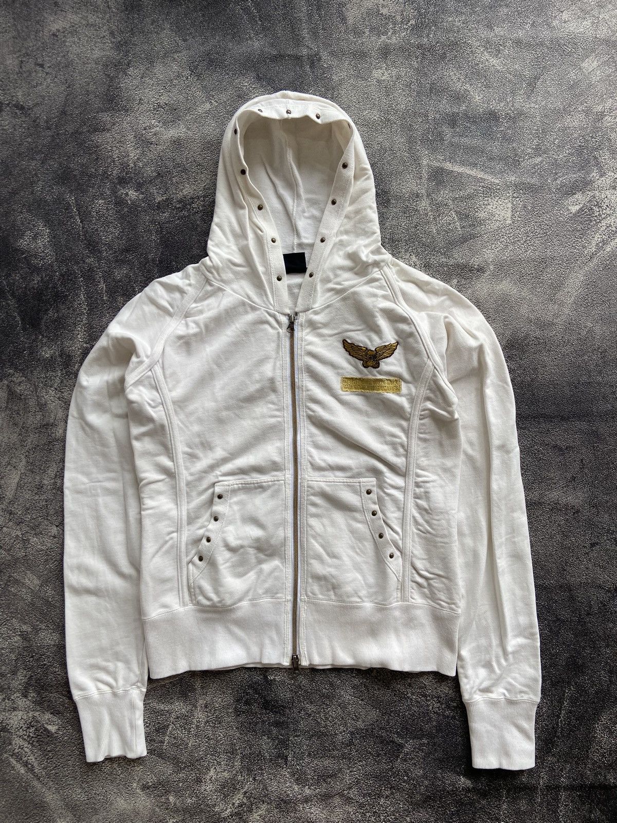 Rusty Rusty Vintage Hoodie Y2K Size M / US 6-8 / IT 42-44 - 1 Thumbnail