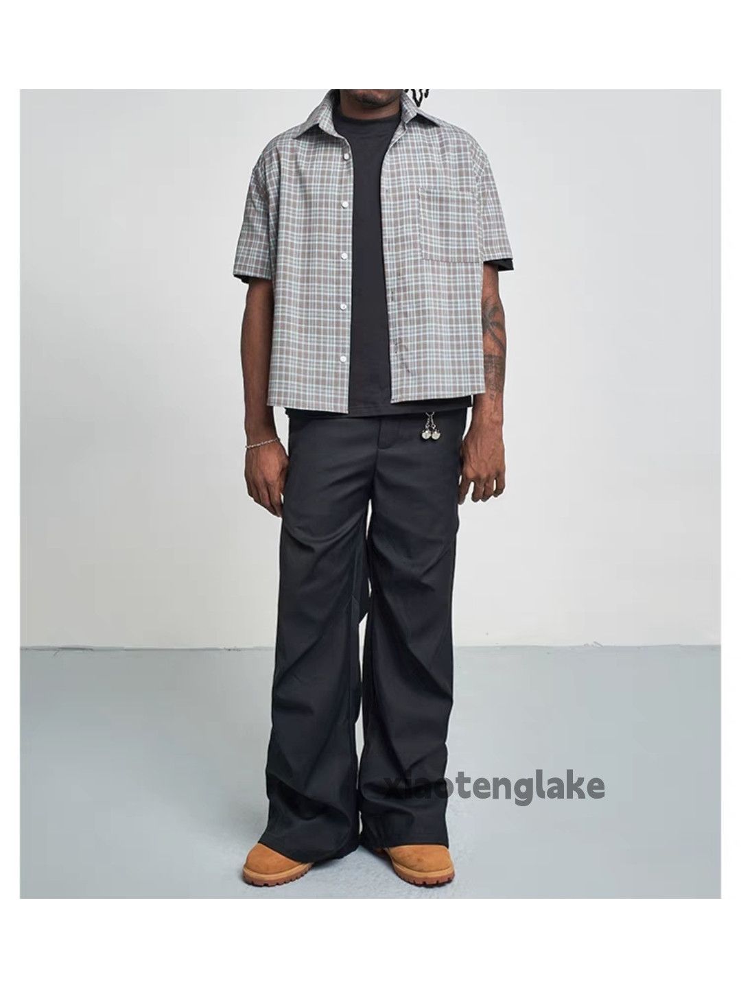 Designer Utility pleated loose baggy skate hiphop yuppie pants Size US 28 / EU 44 - 10 Thumbnail