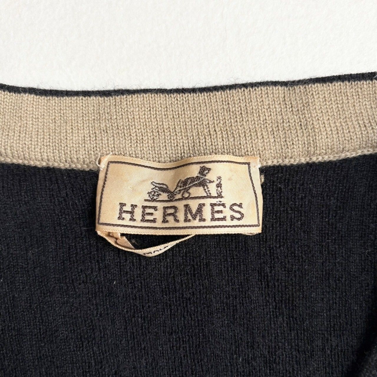 Hermes 1990s Hermes cashmere knit Size US XL / EU 56 / 4 - 7 Thumbnail