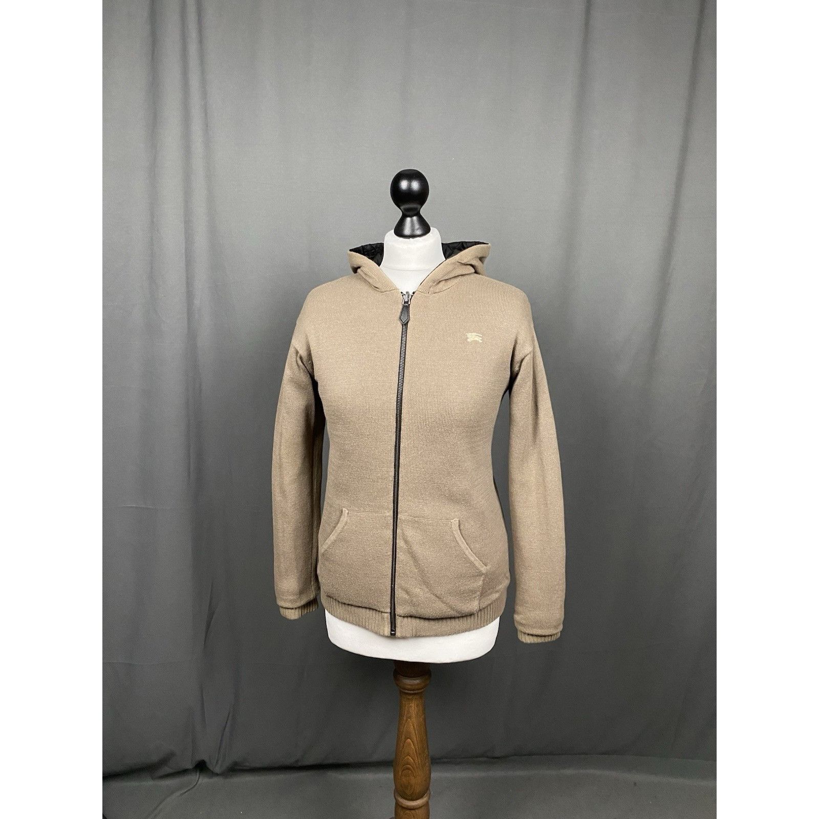 Burberry Burberry Women's Beige Black Quilted Reversible Jacket Size Size M / US 6-8 / IT 42-44 - 13 Thumbnail